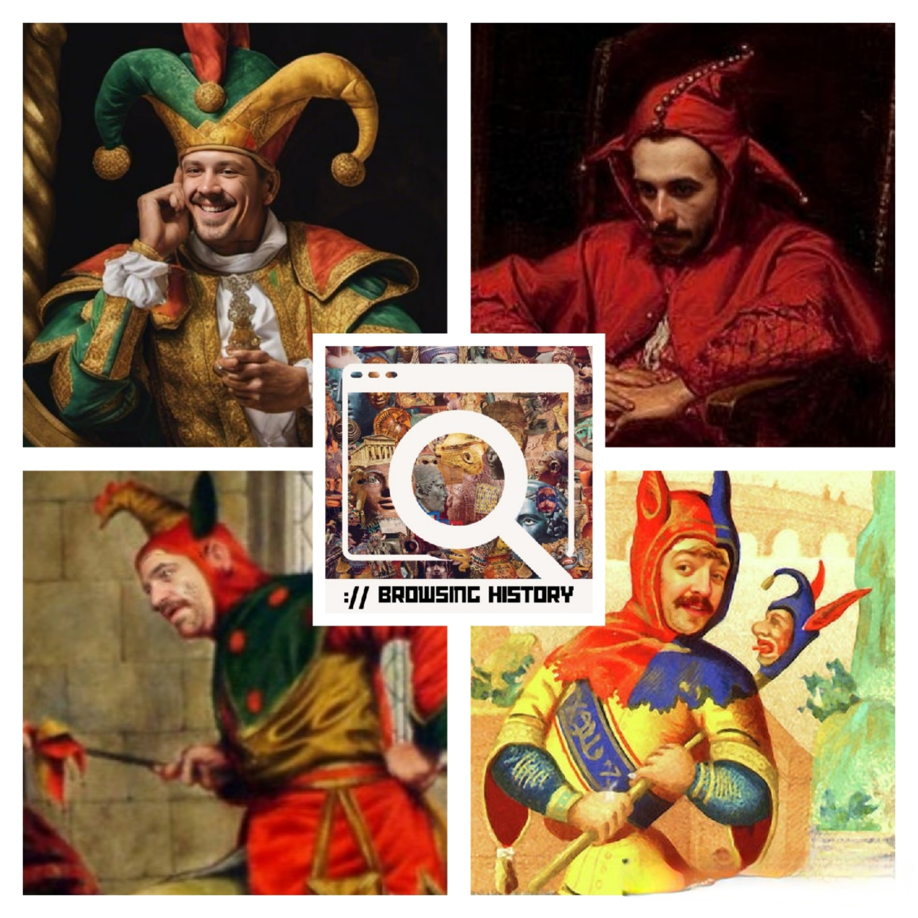 026 Jesters, Jokers & comedians episode artwork
