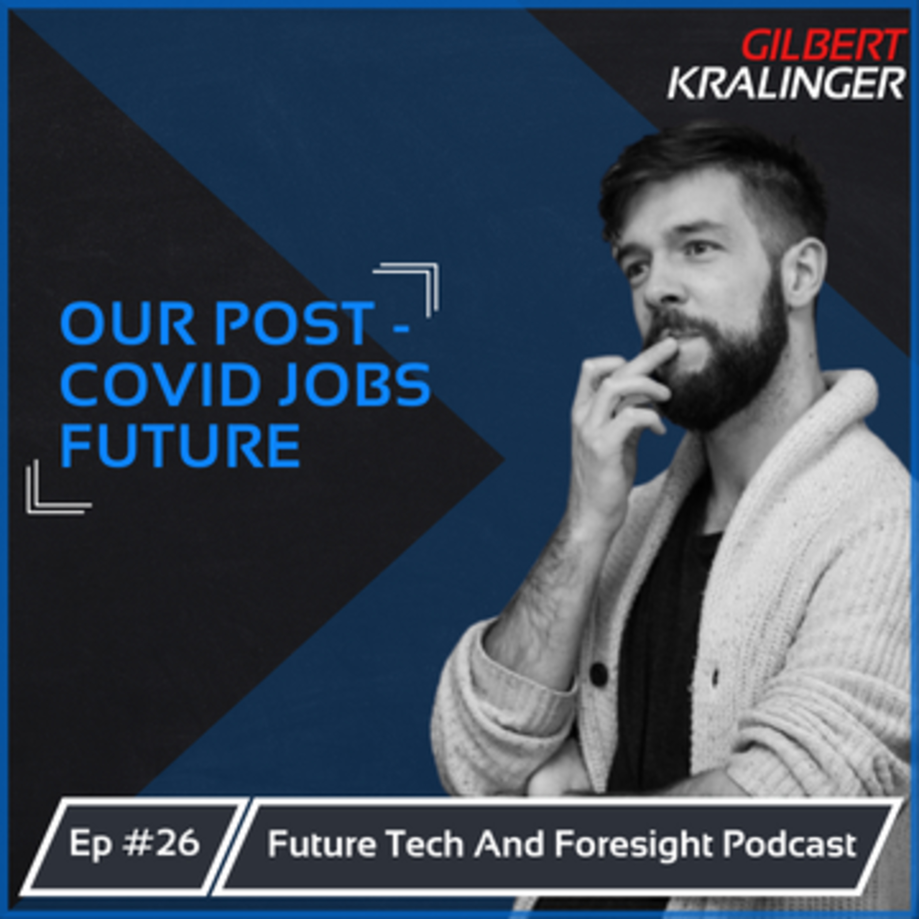 Jobs, Automation, an Our Post-Virus Future (With Gilbert Kralinger) Ep #26 episode artwork