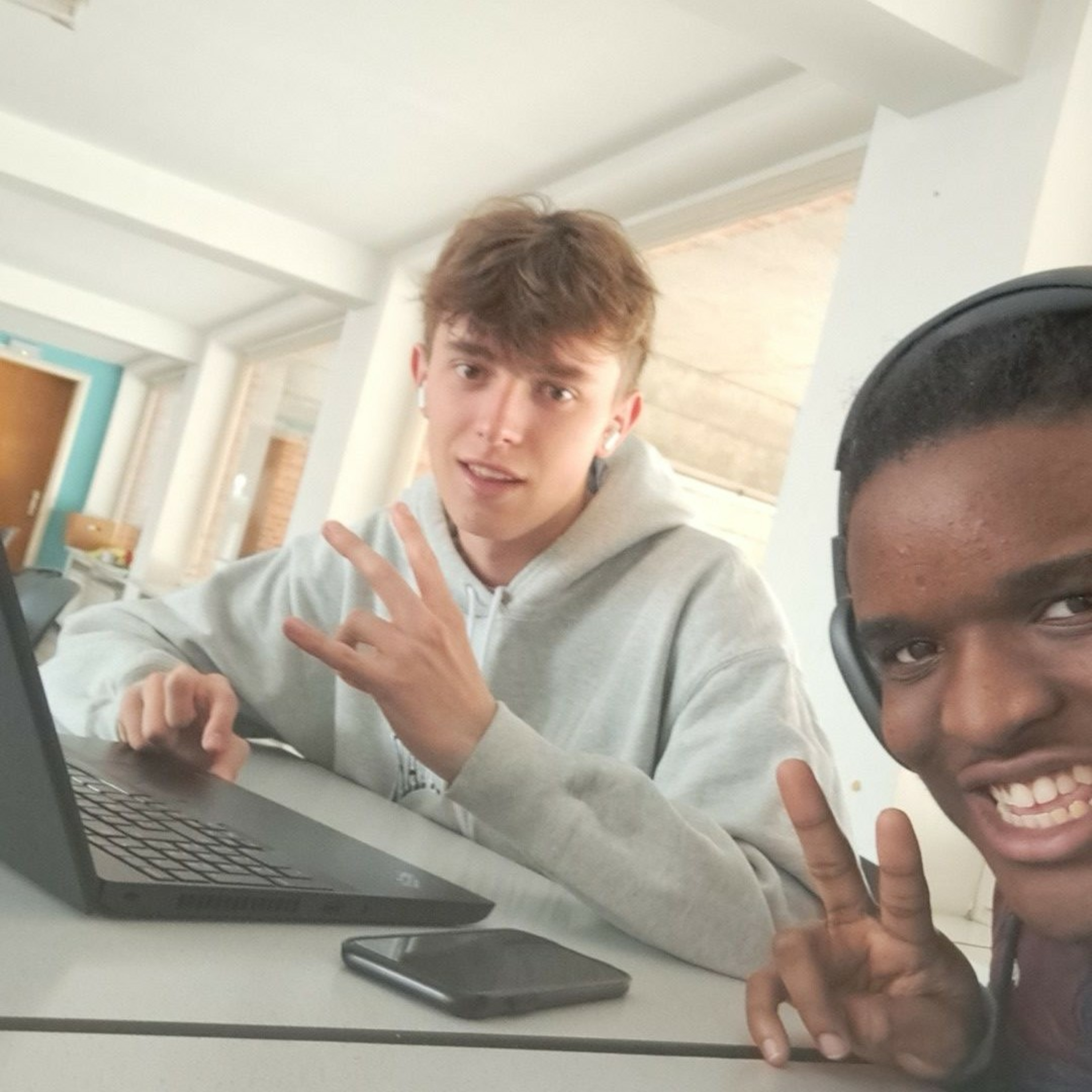 Backstage with King