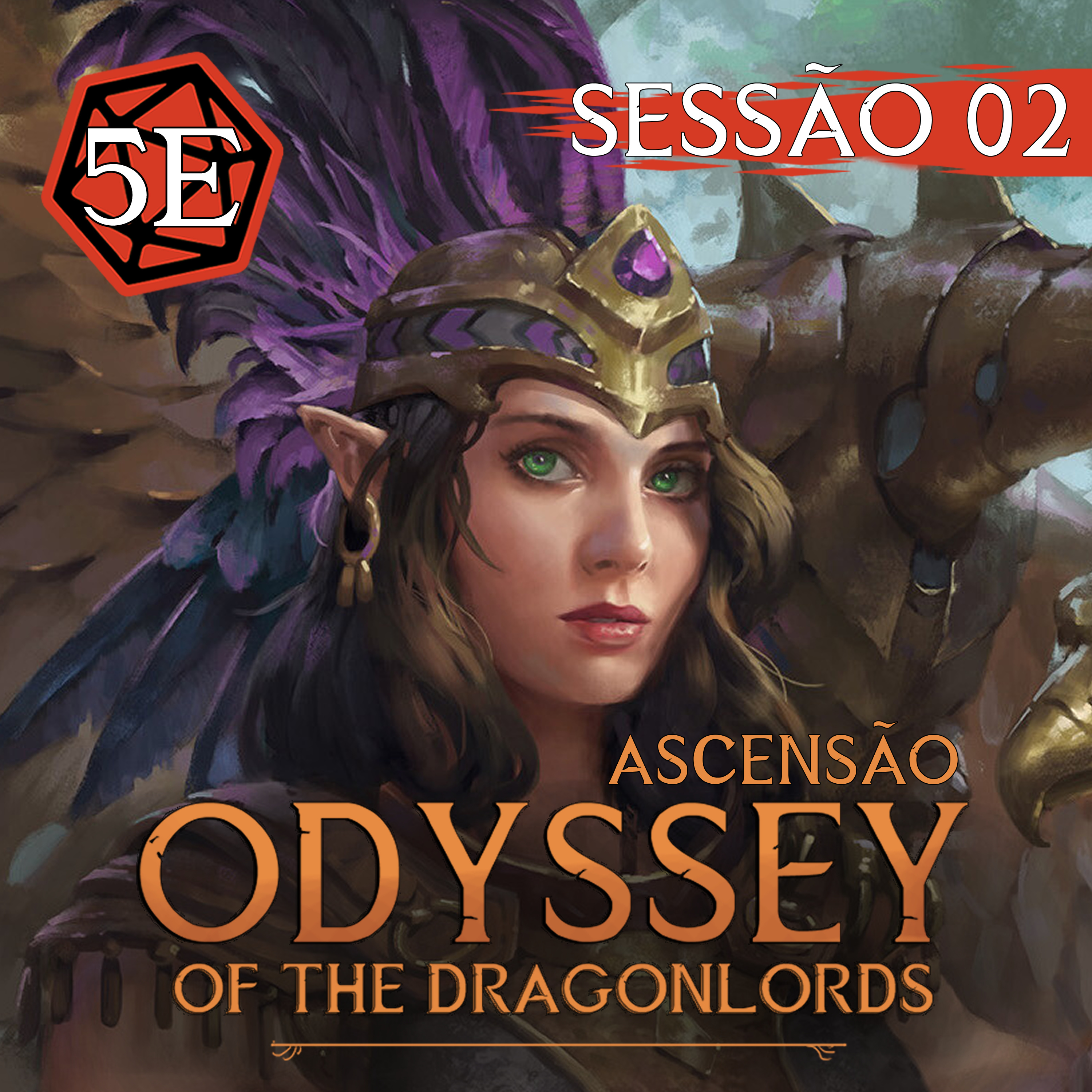 Ascensão: Odyssey of The Dragonlords | Sessão 02: O Templo da Oráculo | Dungeons & Dragons episode artwork