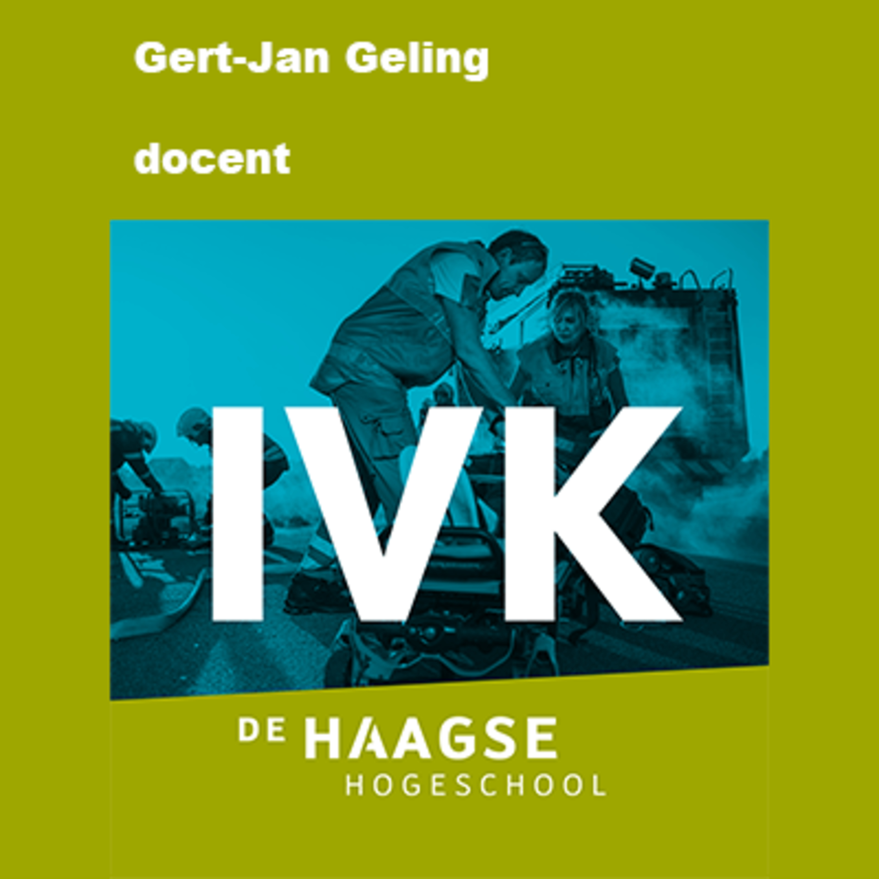 Podcast Integrale Veiligheidskunde aan de Haagse Hogeschool