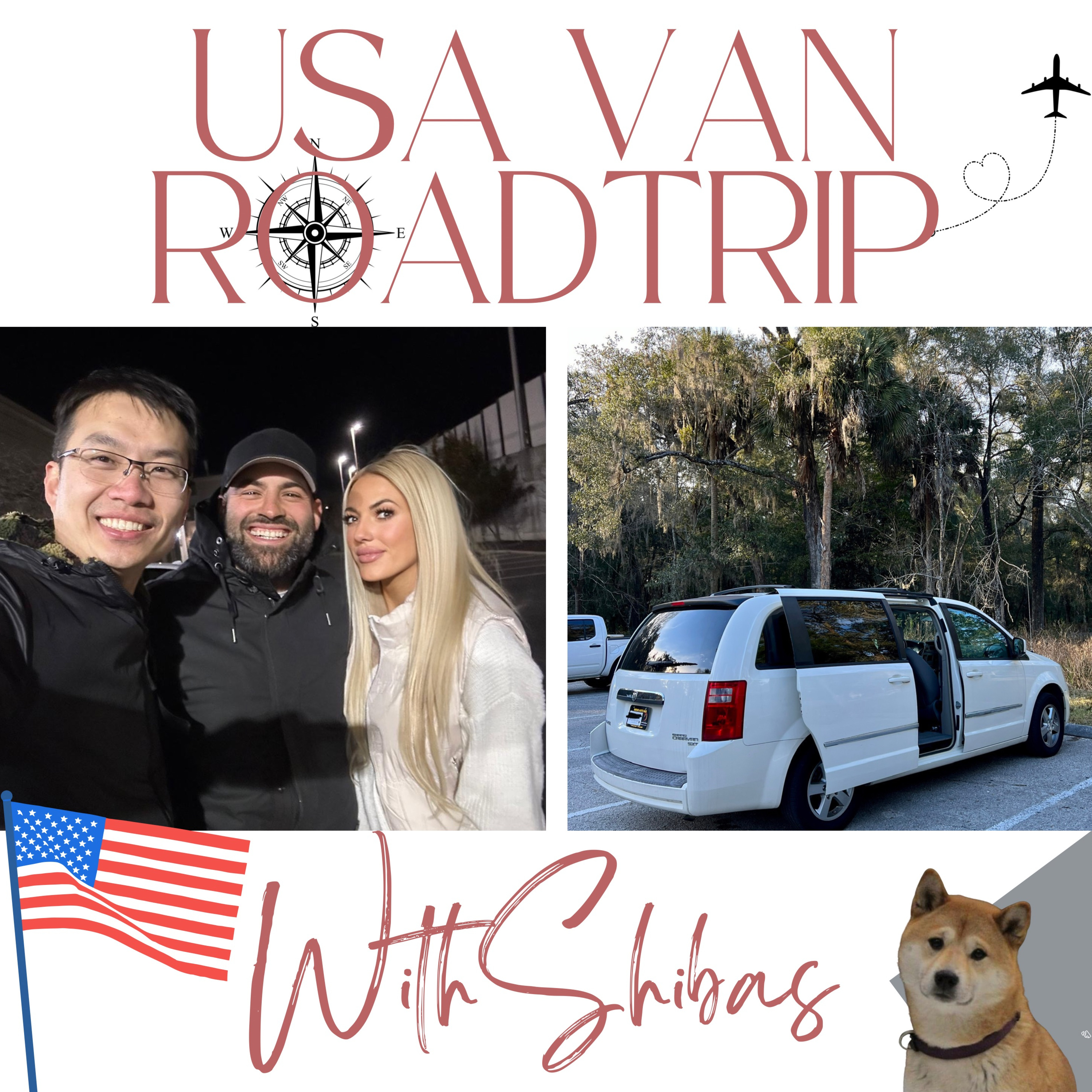 USA VAN ROADTRIP WITH SHIBAS