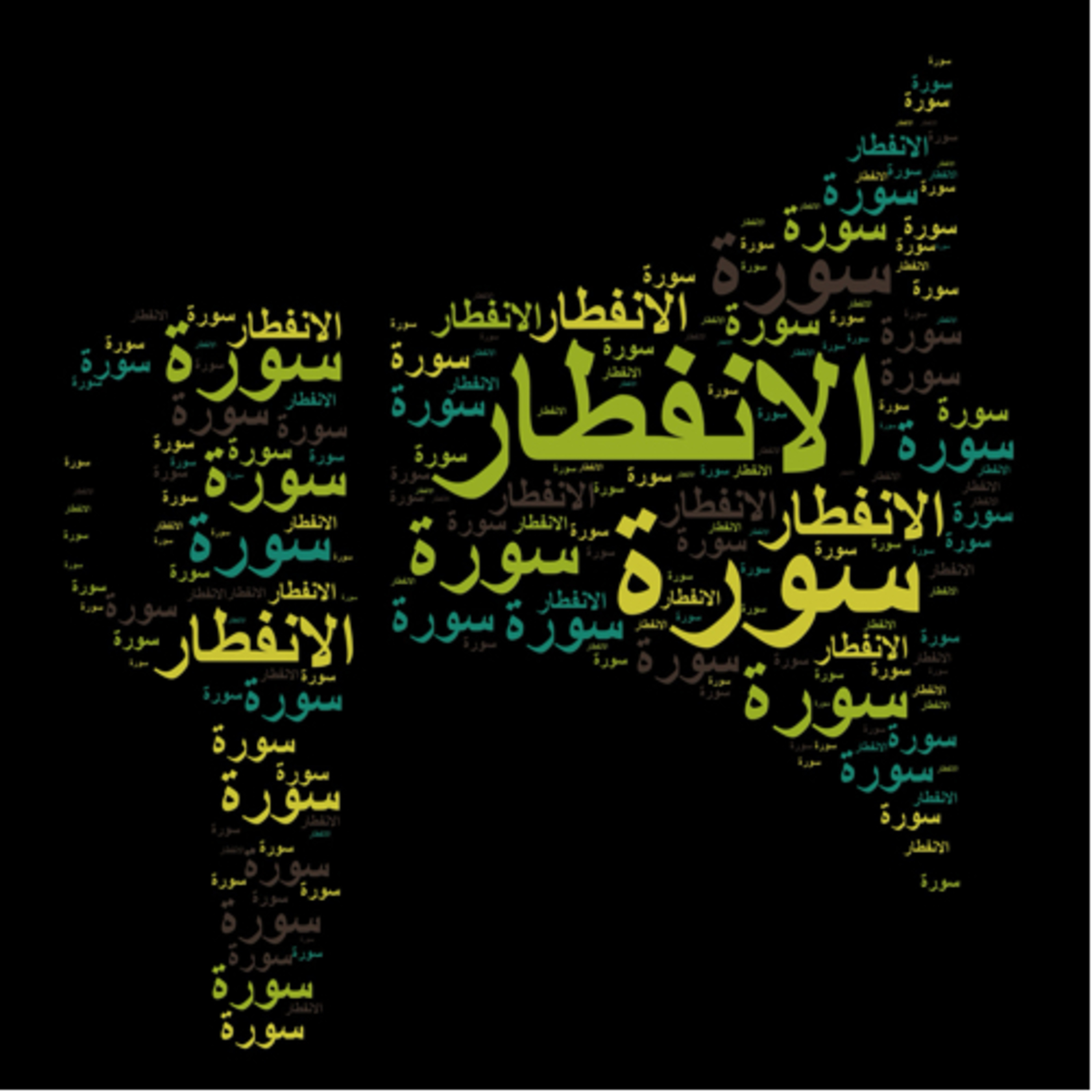 سورة الانفطار 🎙️ مع التفسير المختصر الصوتي تلاوة الشيخ مشاري العفاسي #سورة_الانفطار #التفسير_المختصر