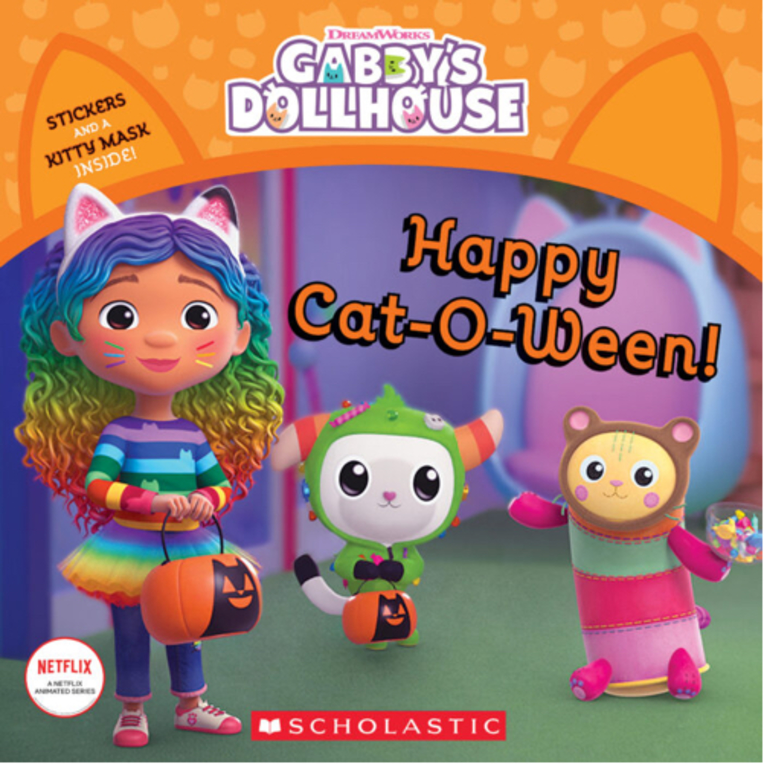 Happy Cat-O-Ween! - Gabby Dollhouse (Book Read Aloud) episode artwork