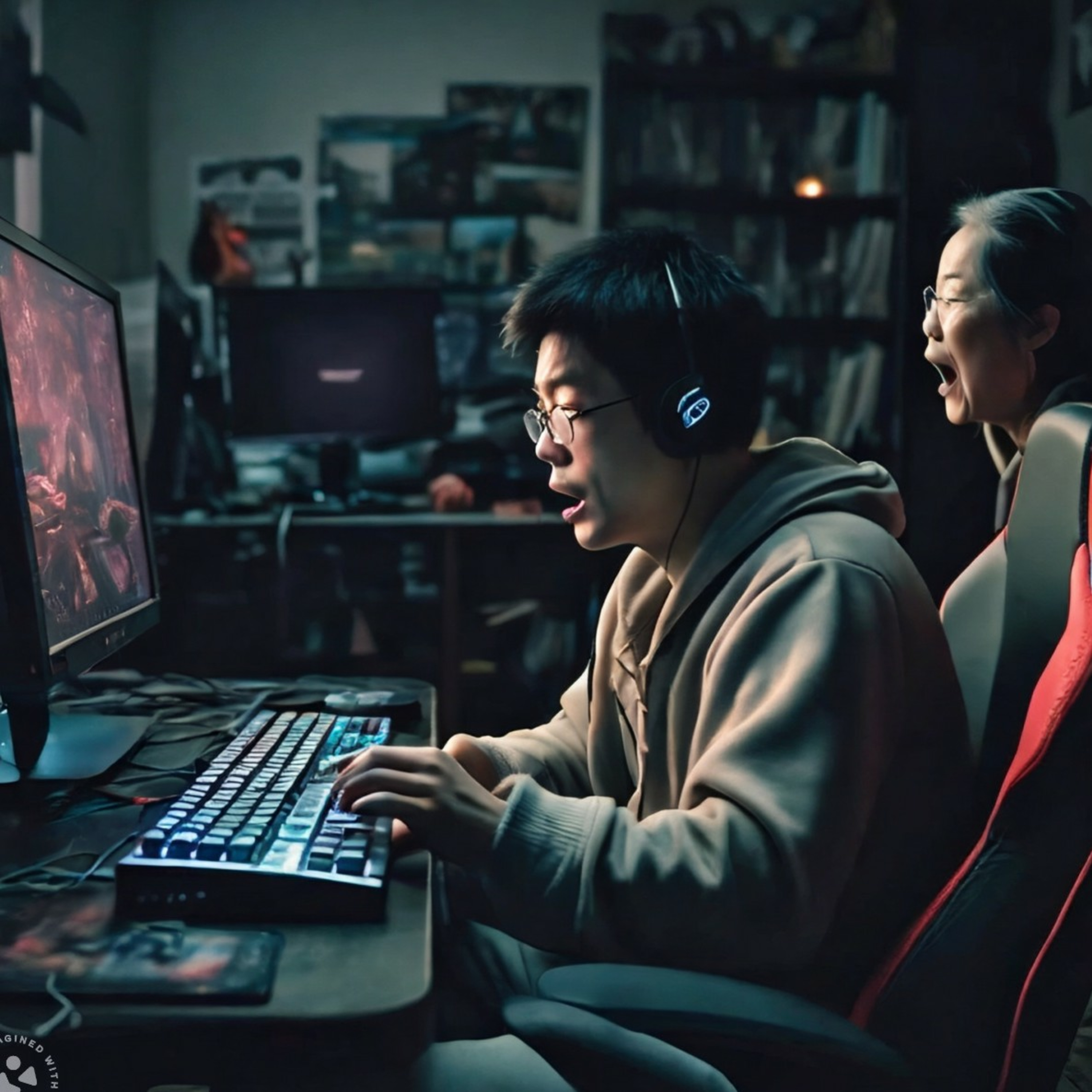 6. Gaming My Way Through School episode artwork