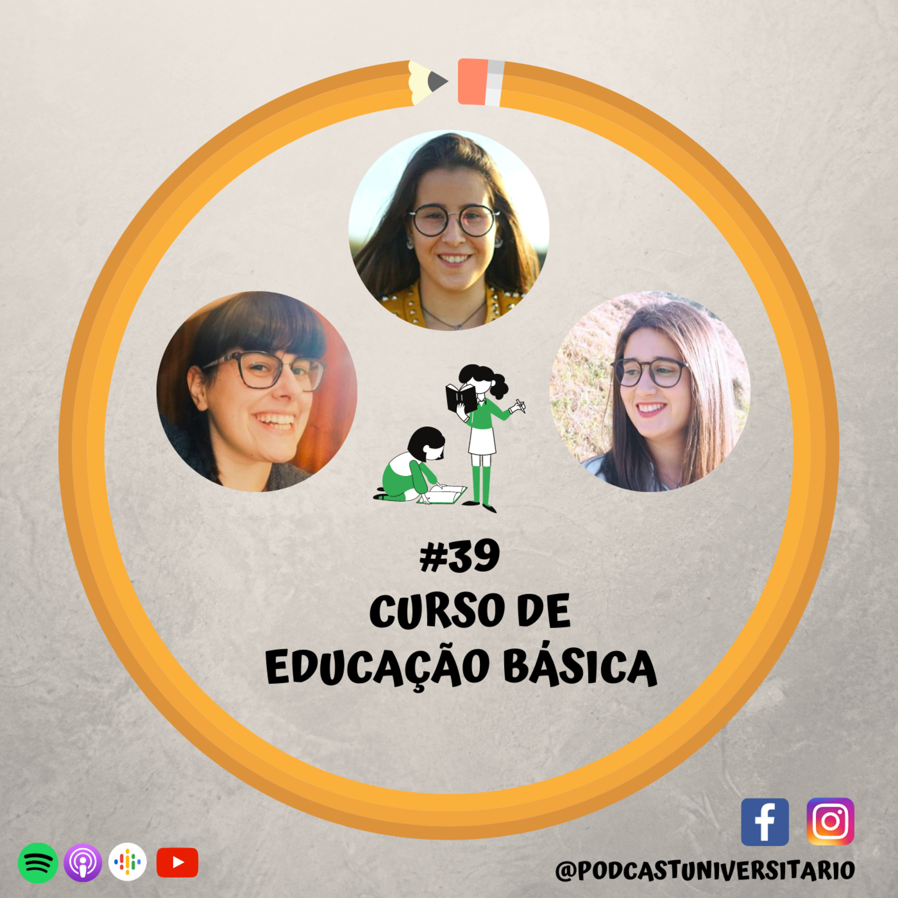 #39 - Curso de Educação Básica c/ convidados do curso episode artwork