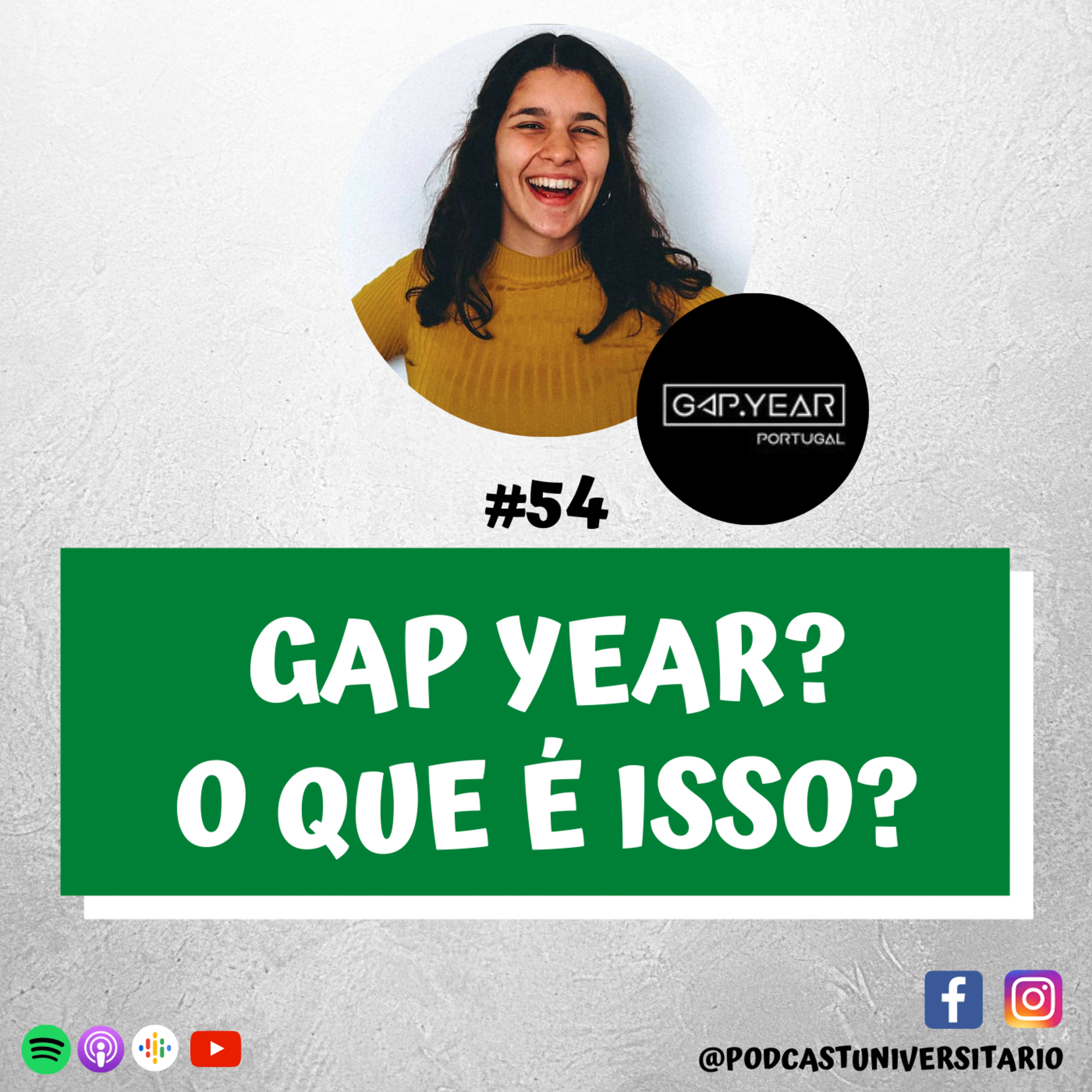 #54 - Quero parar um ano! O que preciso de fazer? c/ Gap Year Portugal  episode artwork