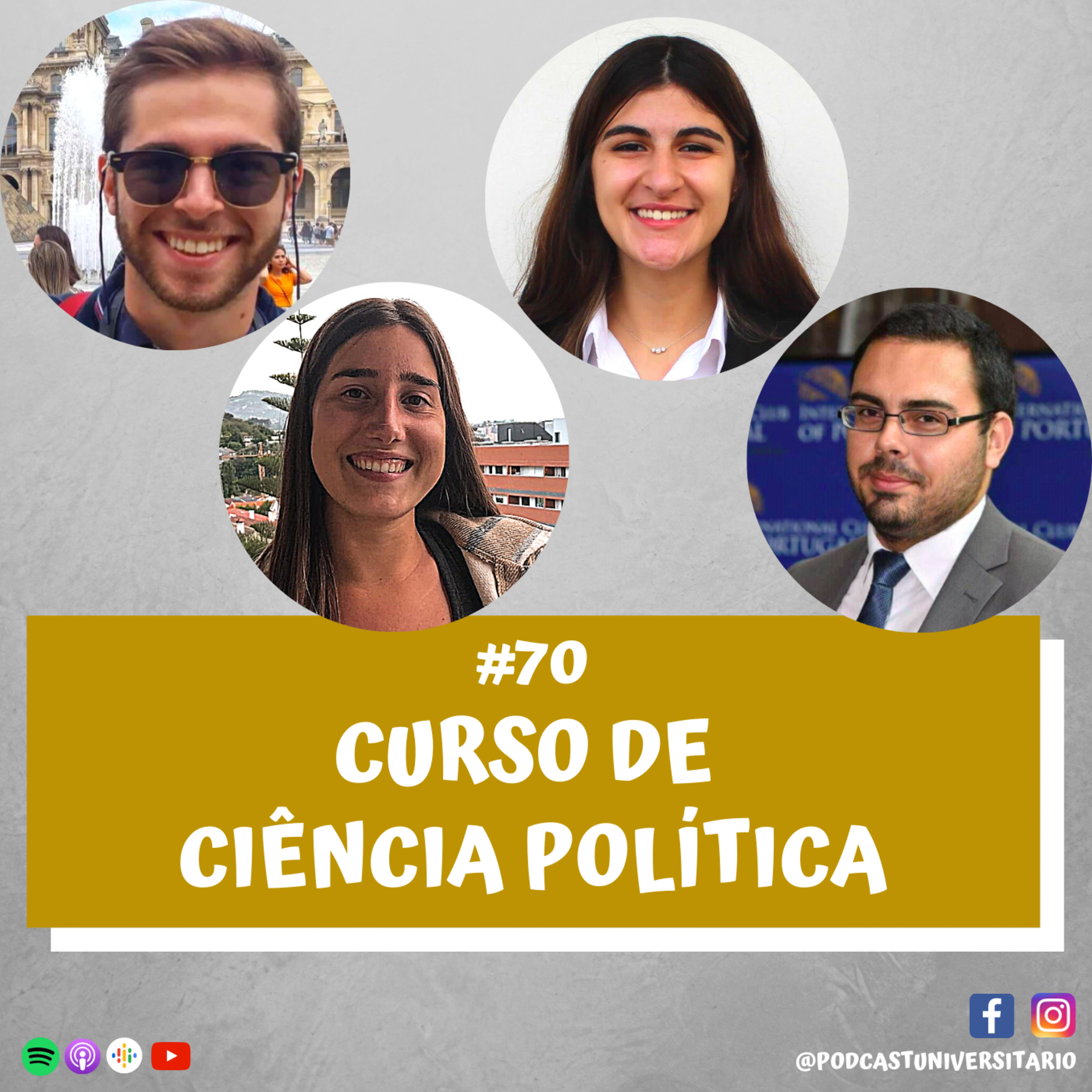 #70 - Curso de Ciência Política e Ciência Política e Relações Internacionais c/ convidados do curso episode artwork
