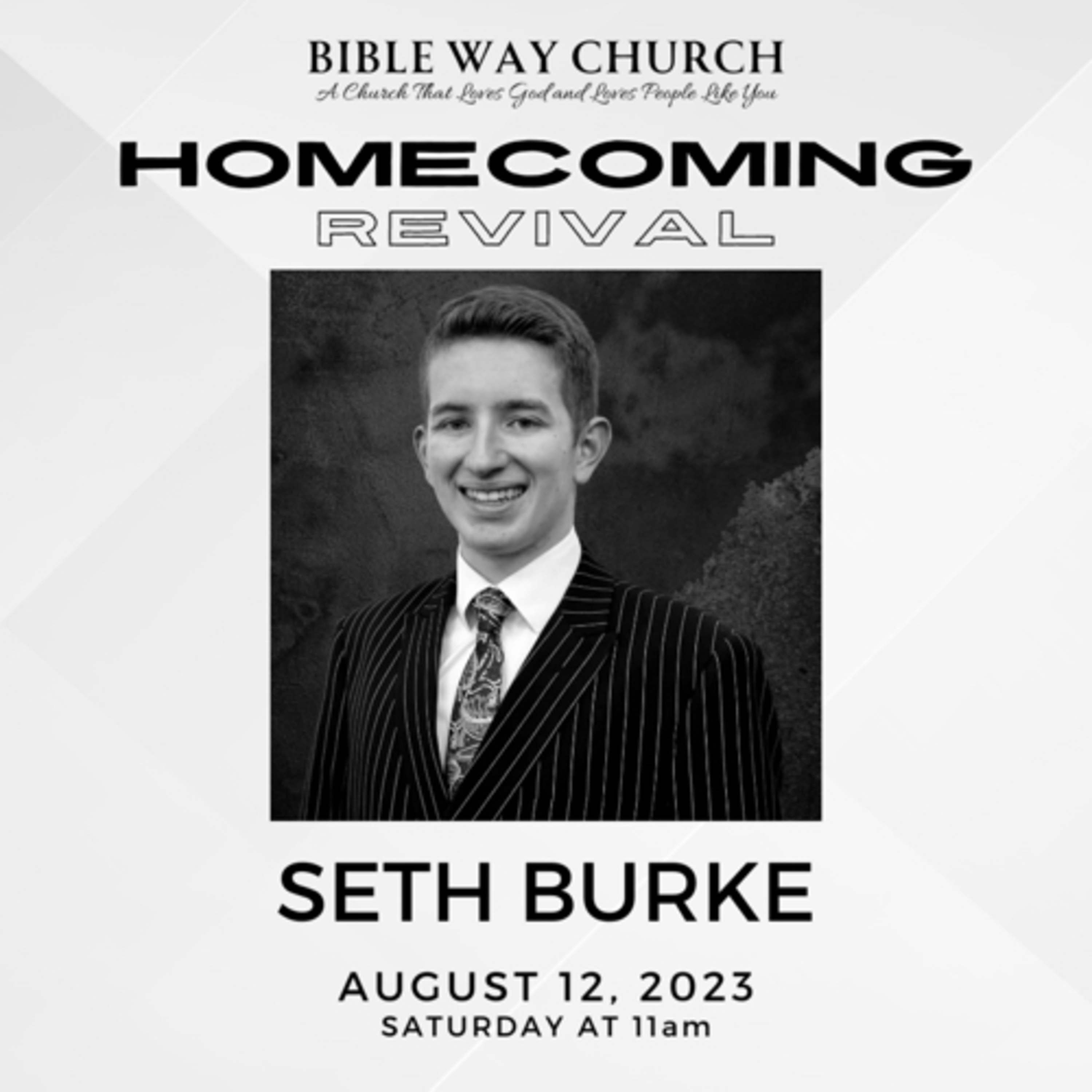 43rd Annual Homecoming Revival - Saturday Day - Bro. Seth Burke episode artwork