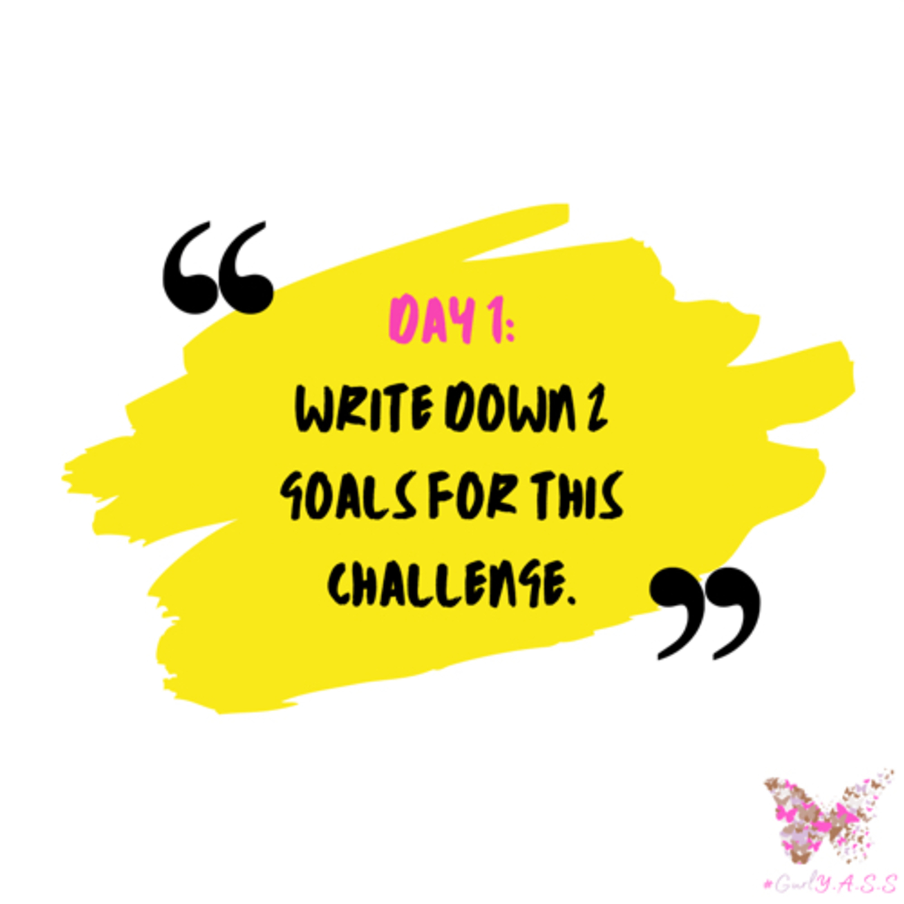 Self-Care Challenge - Day 1