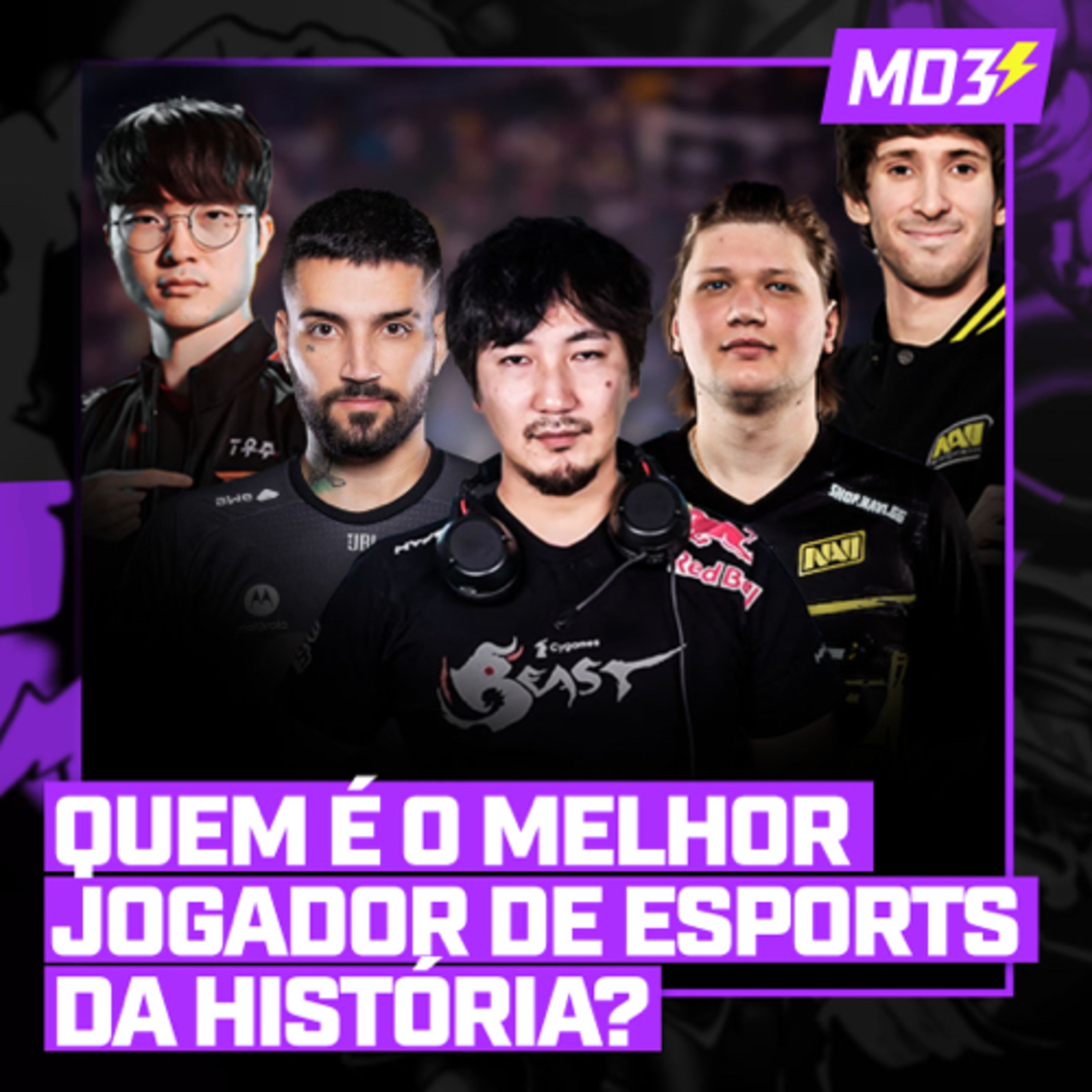 QUAL o MELHOR JOGADOR de ESPORTS da HISTÓRIA?! - MD3 #73 episode artwork