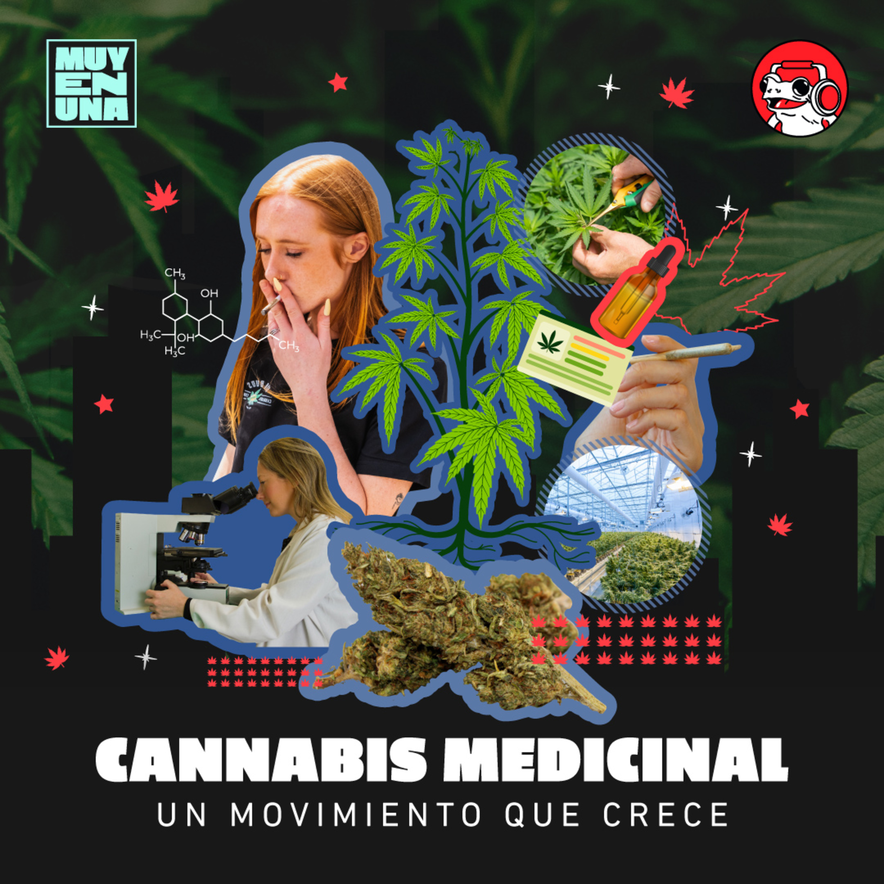 Muy en una
