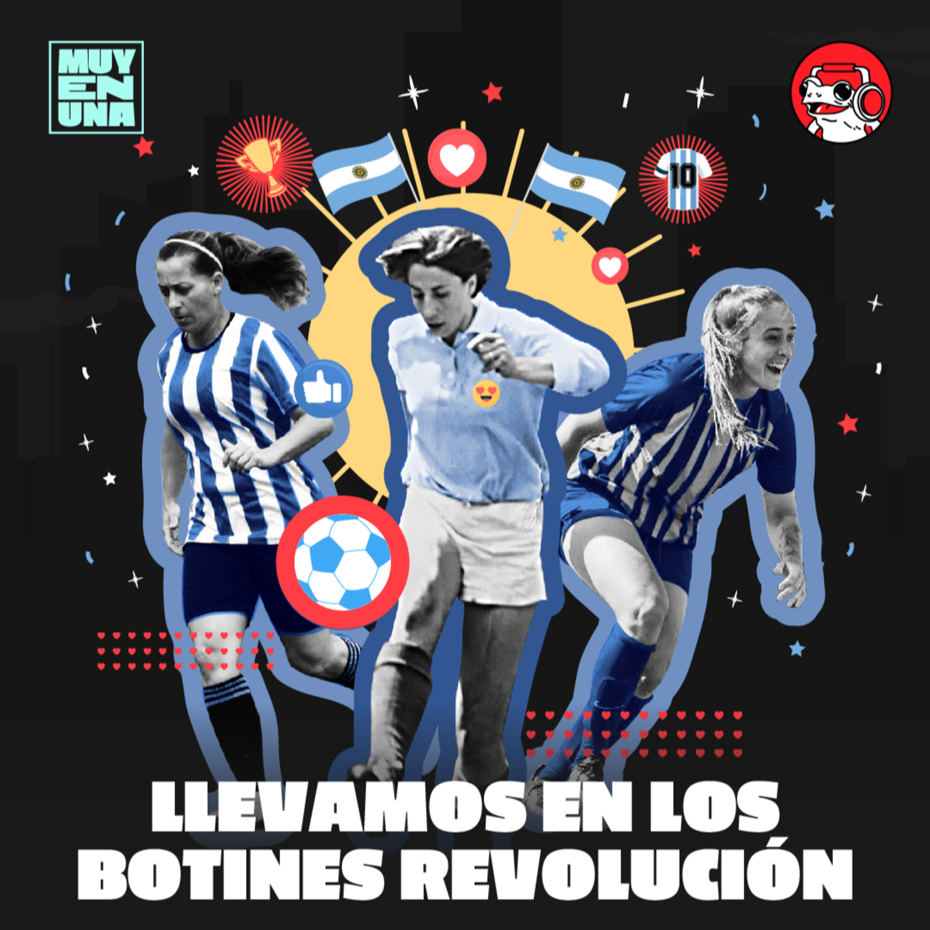 Muy en una