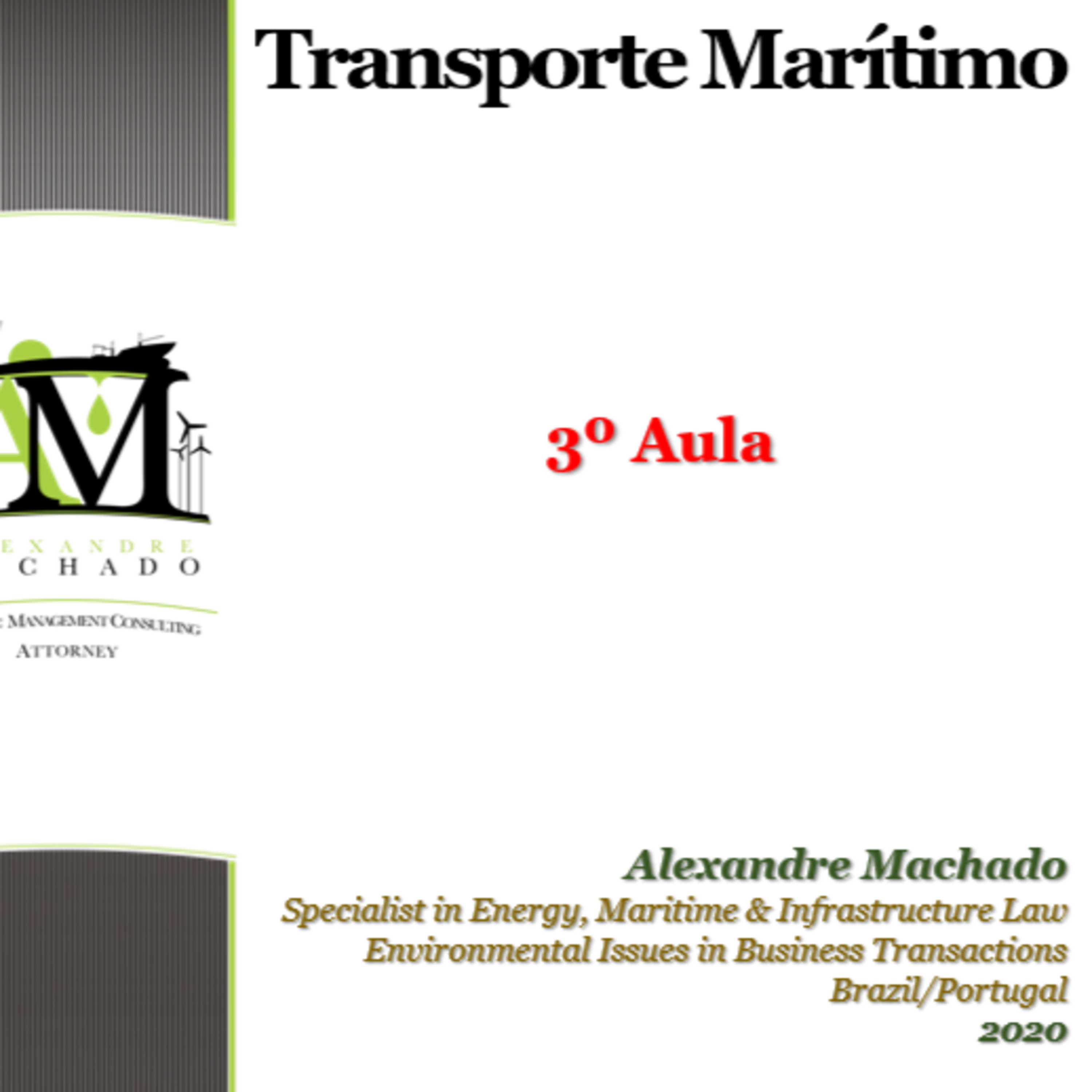 AulasCast - Marítimo, Energia e Infraestrutura - Santos