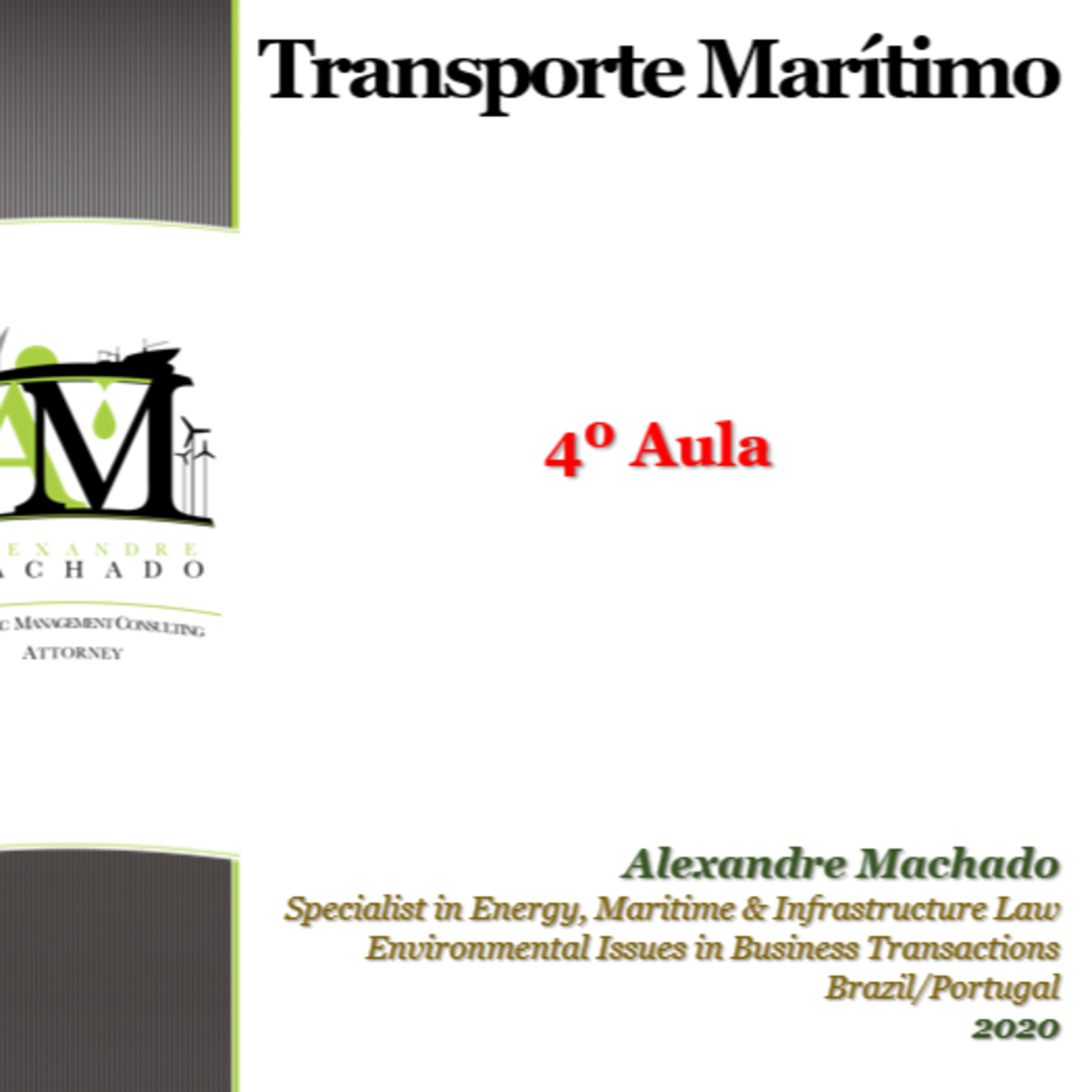 AulasCast - Marítimo, Energia e Infraestrutura - Santos