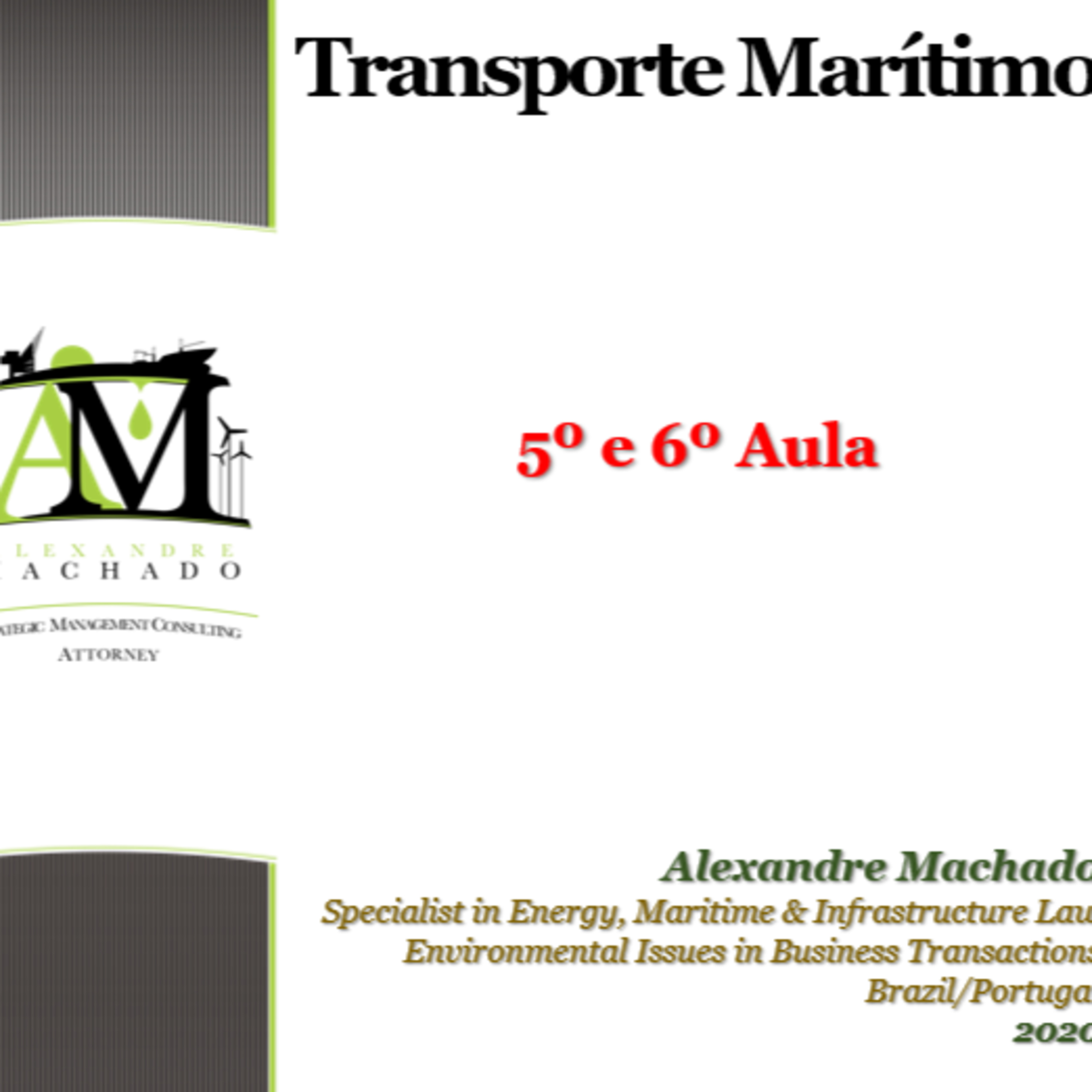 AulasCast - Marítimo, Energia e Infraestrutura - Santos