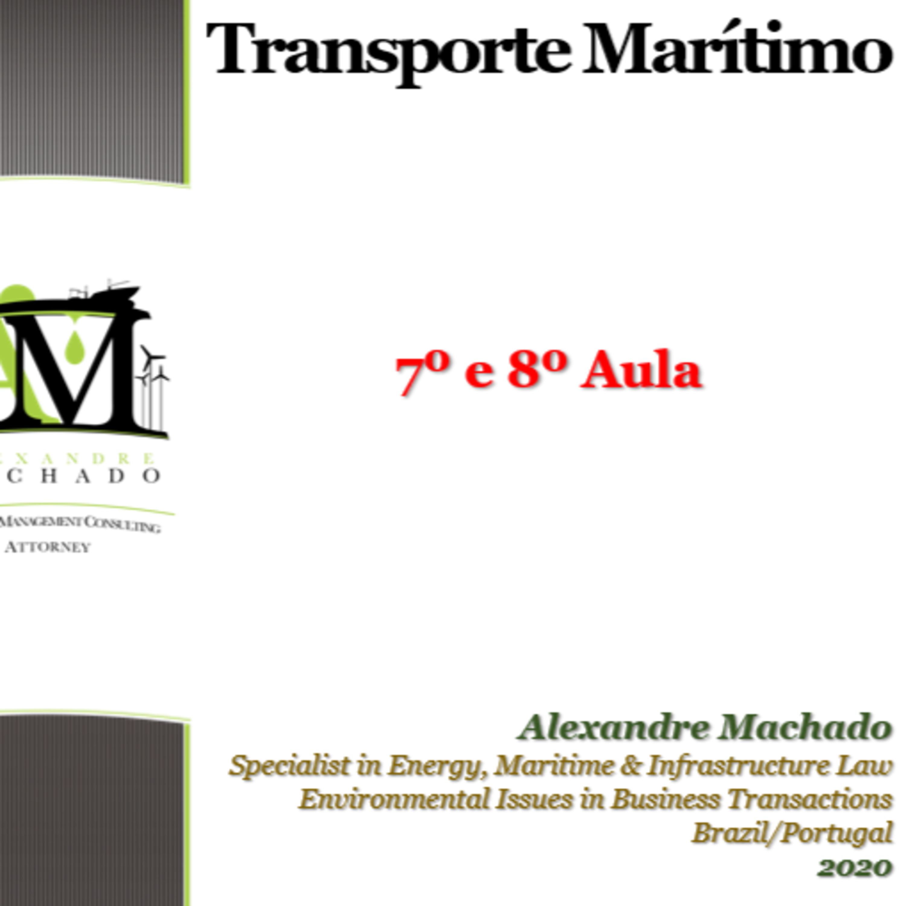 AulasCast - Marítimo, Energia e Infraestrutura - Santos
