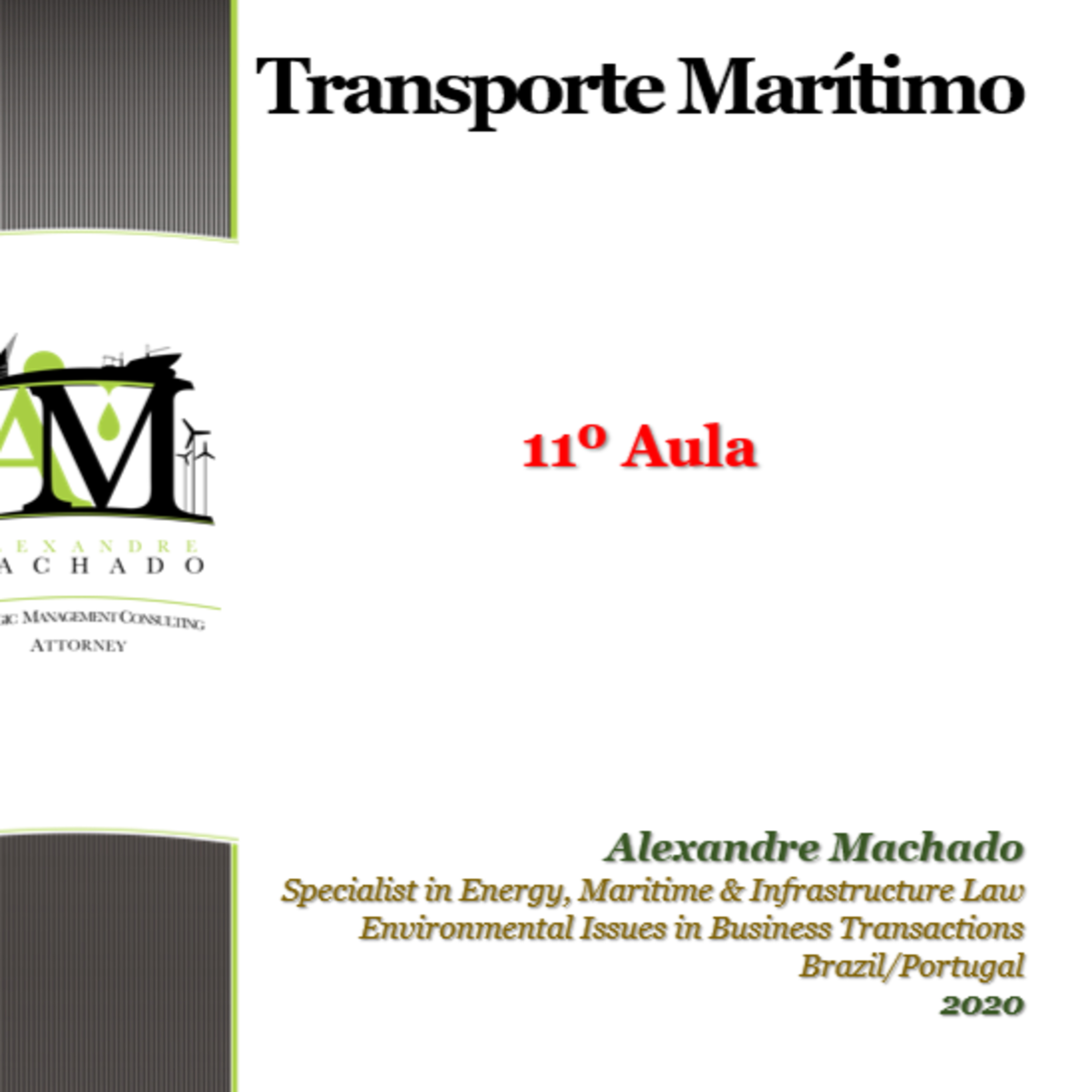AulasCast - Marítimo, Energia e Infraestrutura - Santos