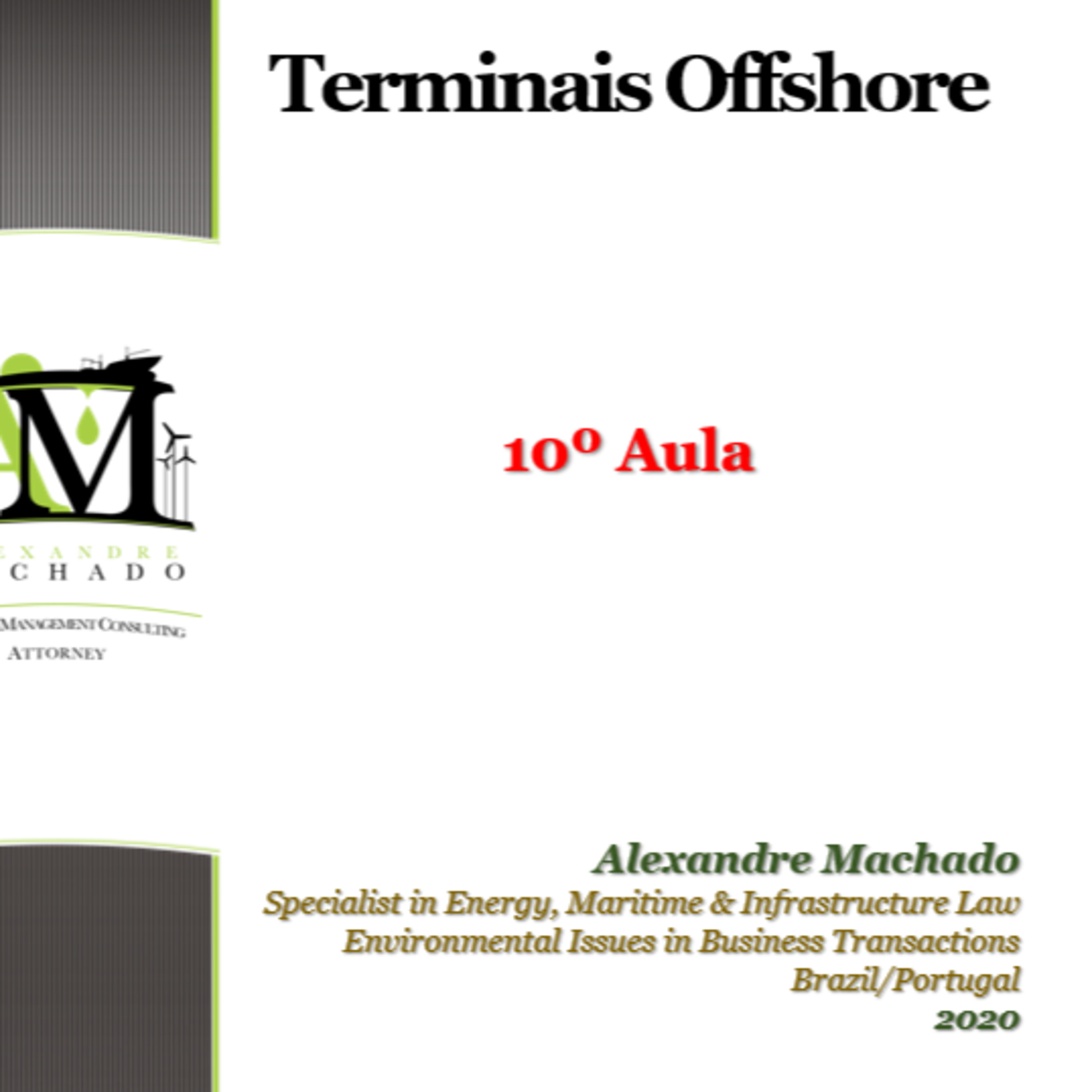 AulasCast - Marítimo, Energia e Infraestrutura - Santos
