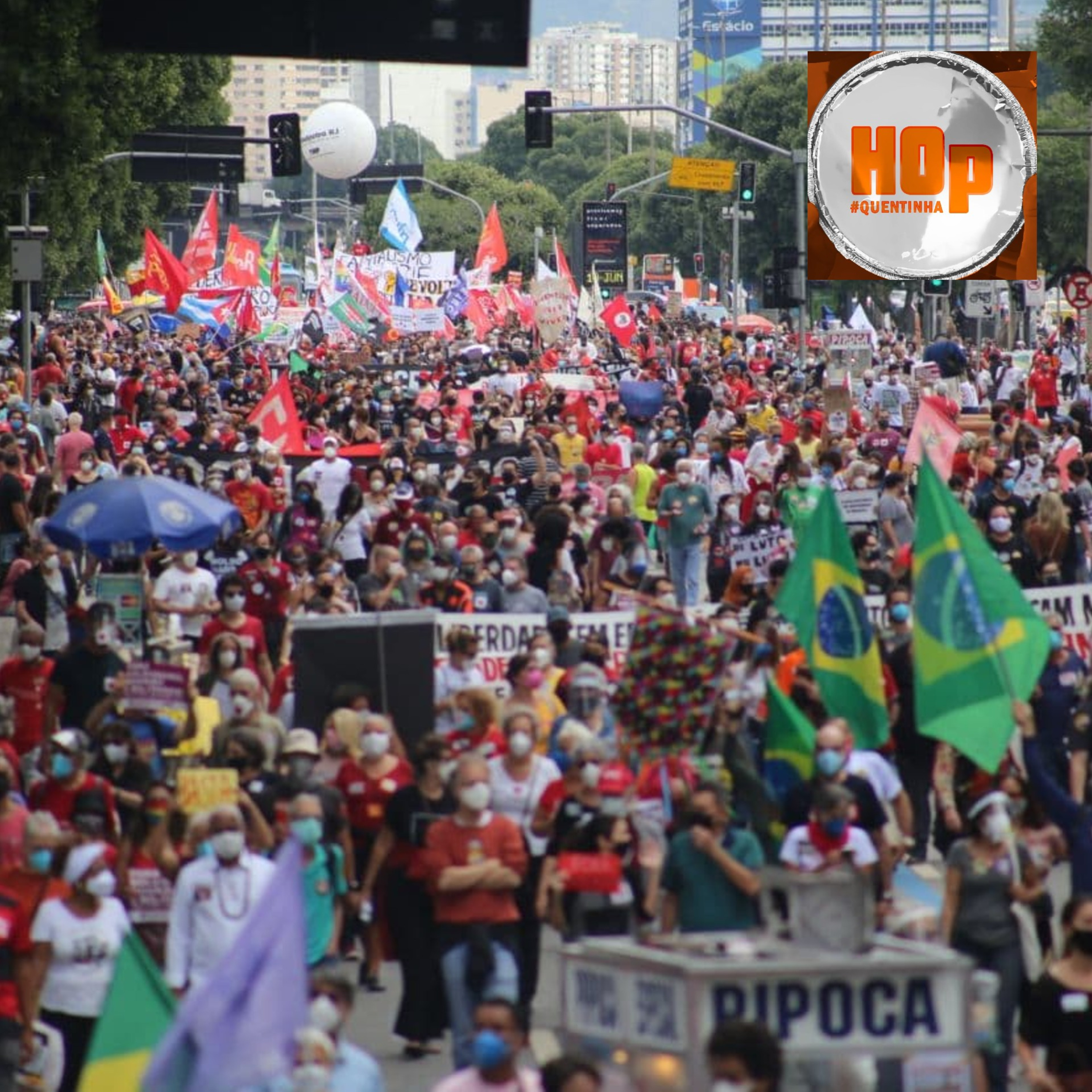 Quentinha do Dia #107 - 19J: Manifestações contra Jair Bolsonaro e seu regime episode artwork