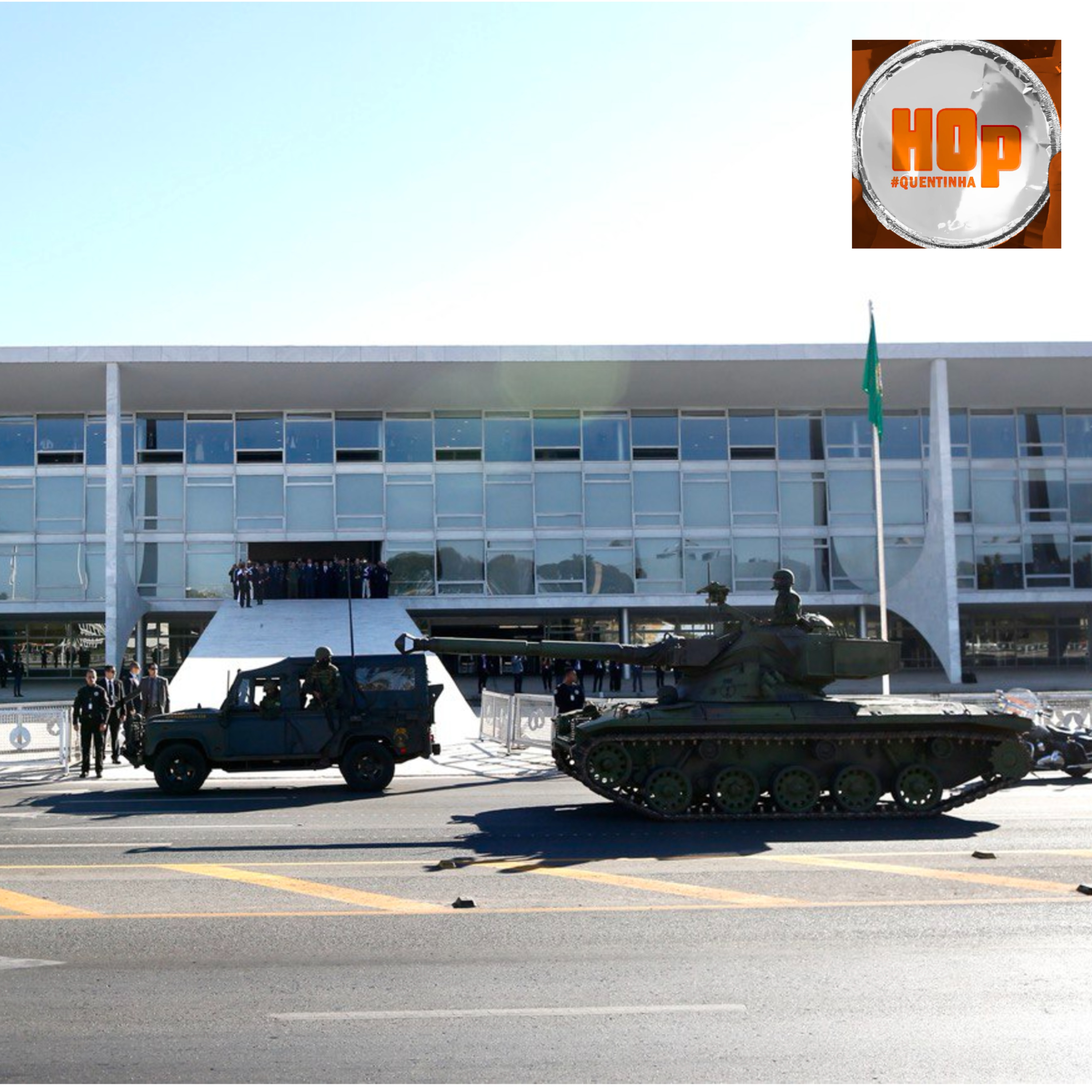 Quentinha do Dia #124 - Desfile Militar com cara de ameaça ao Congresso Nacional episode artwork