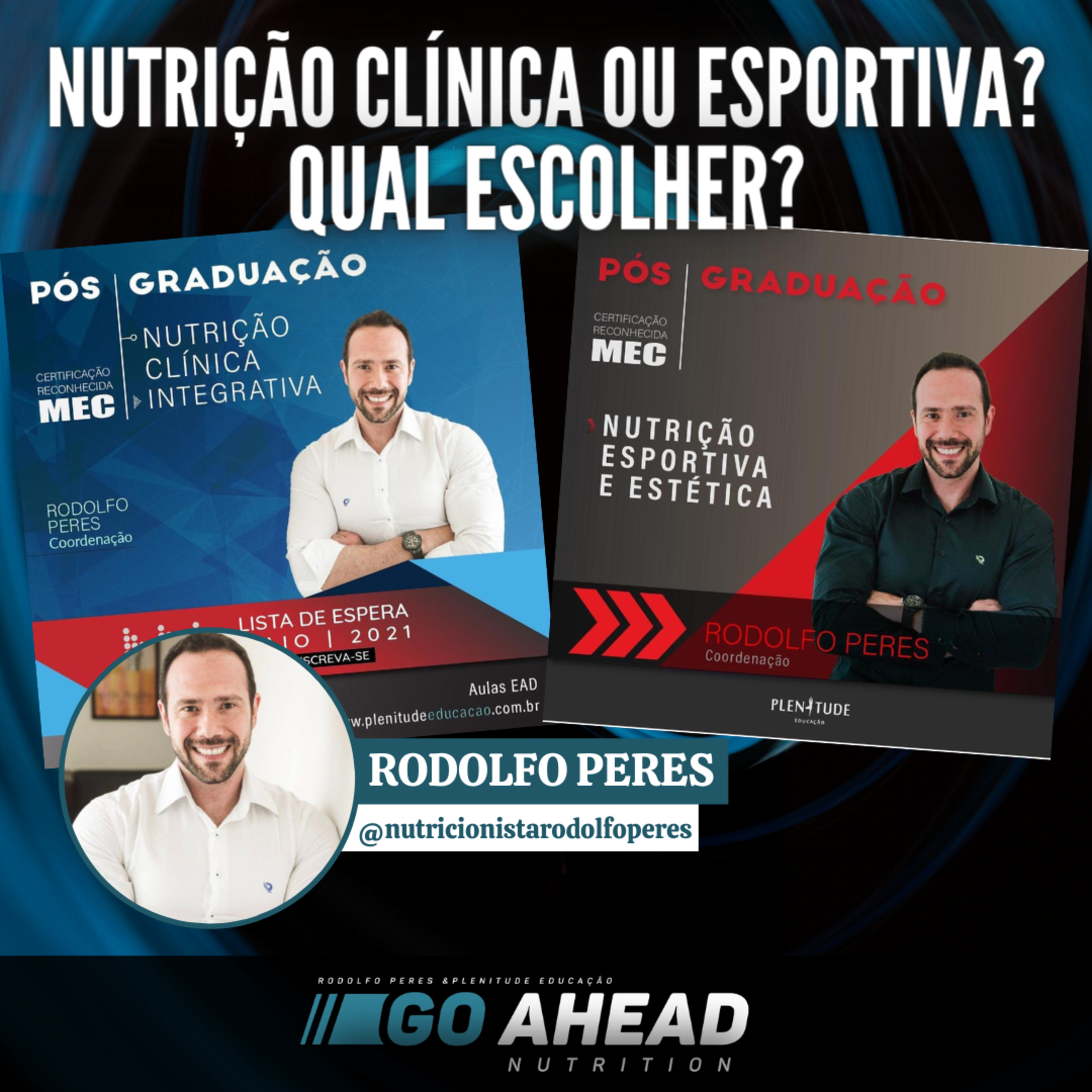 Nutrição Clínica ou Nutrição Esportiva? Qual escolher? episode artwork