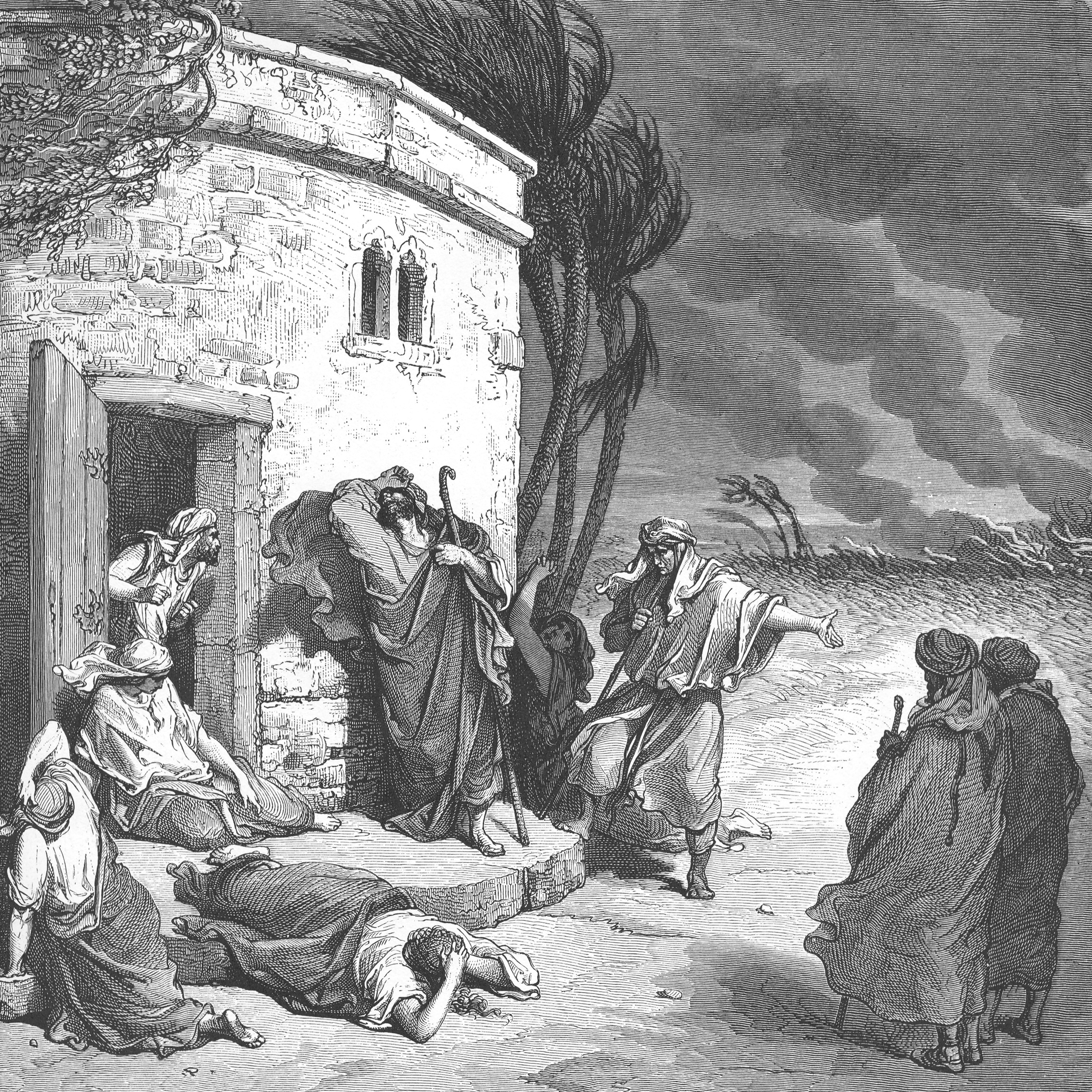 12: Job 1 (Job Suffers the Loss of His Children and Property) episode artwork