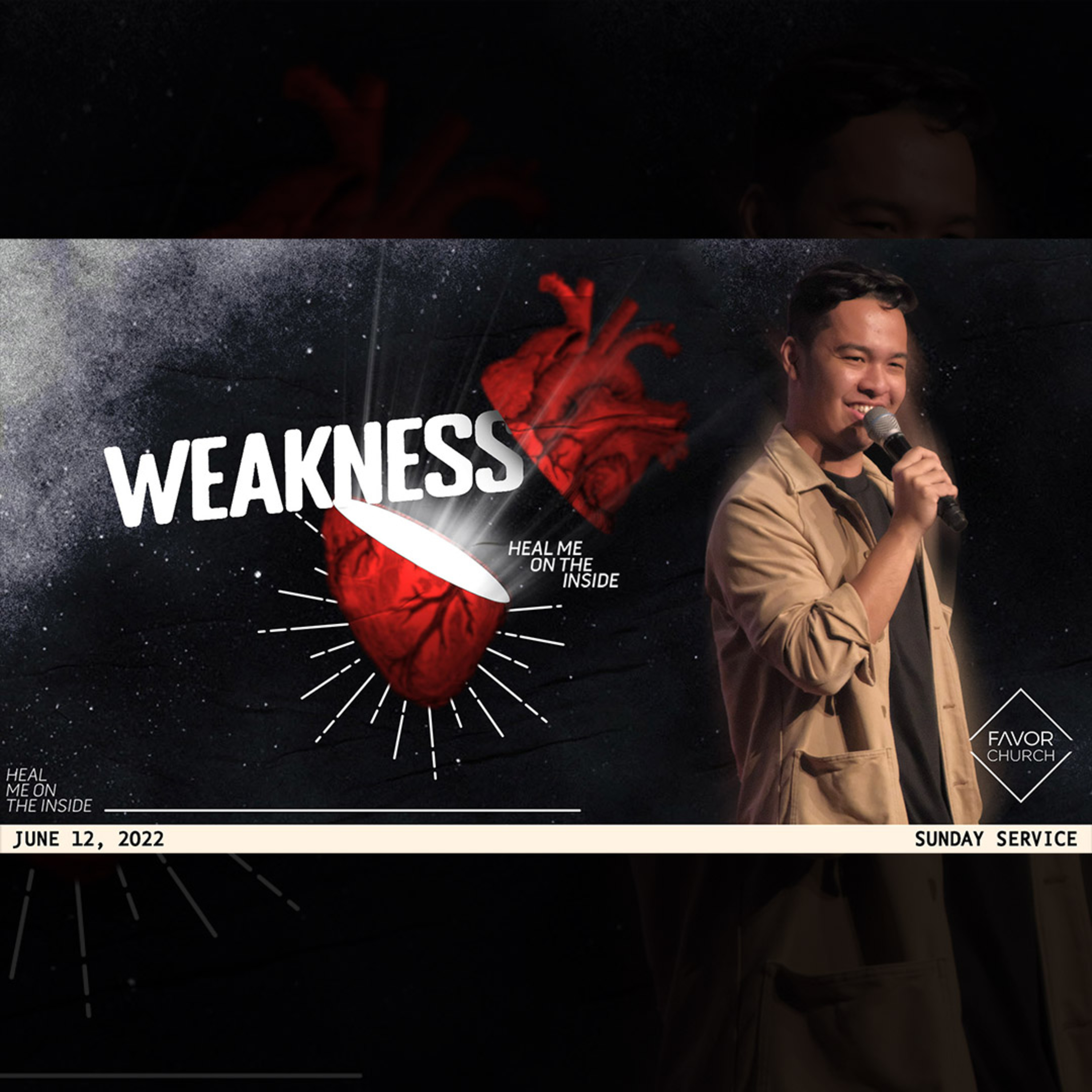 Weakness (Paul Carolino) // Favor Church // June 12, 2022 episode artwork