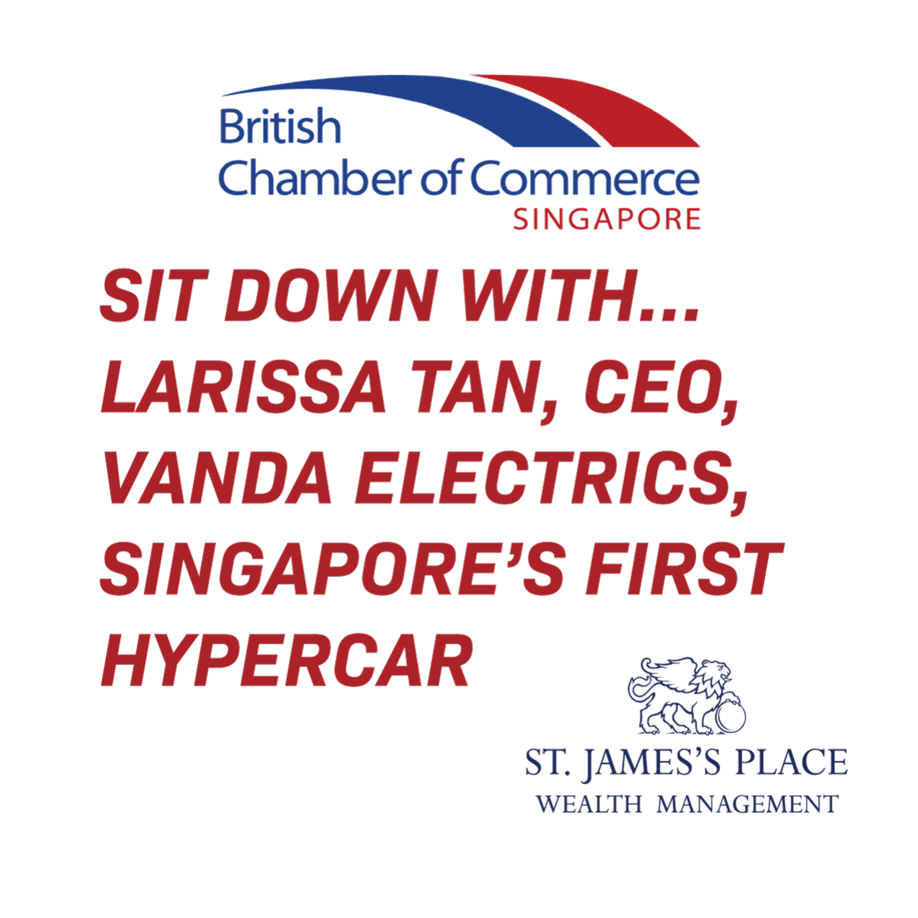 Ep 20 : Sit down with... Larissa Tan, CEO of Vanda Electrics, Singapore's First Hypercar episode artwork