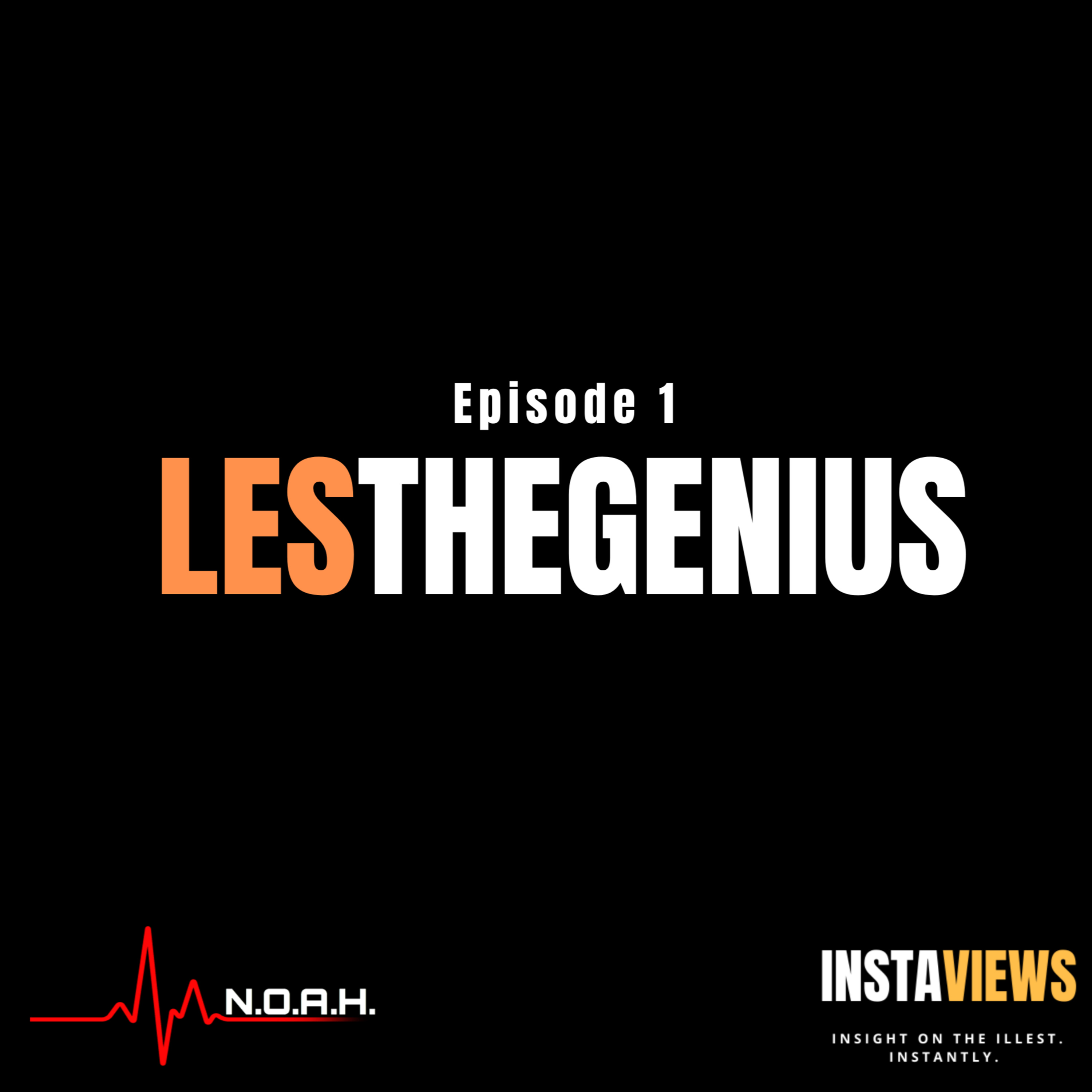 Episode 1: LesTheGenius  episode artwork