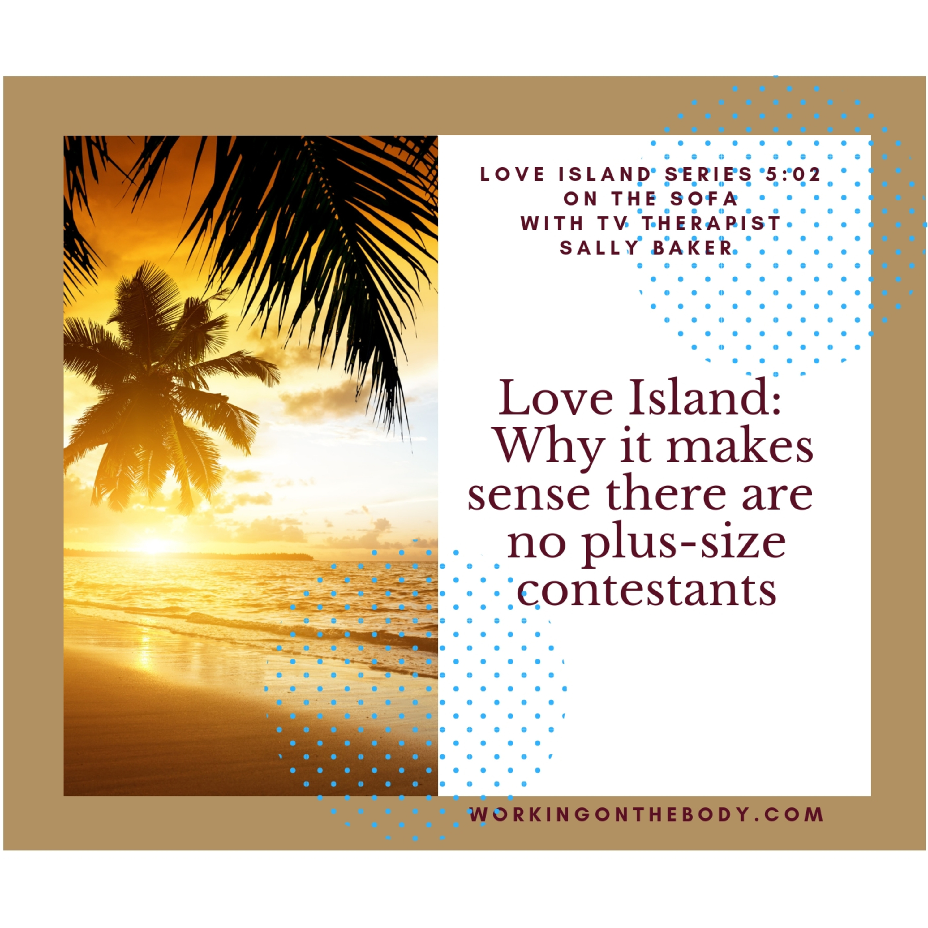 On the sofa with TV therapist Sally Baker