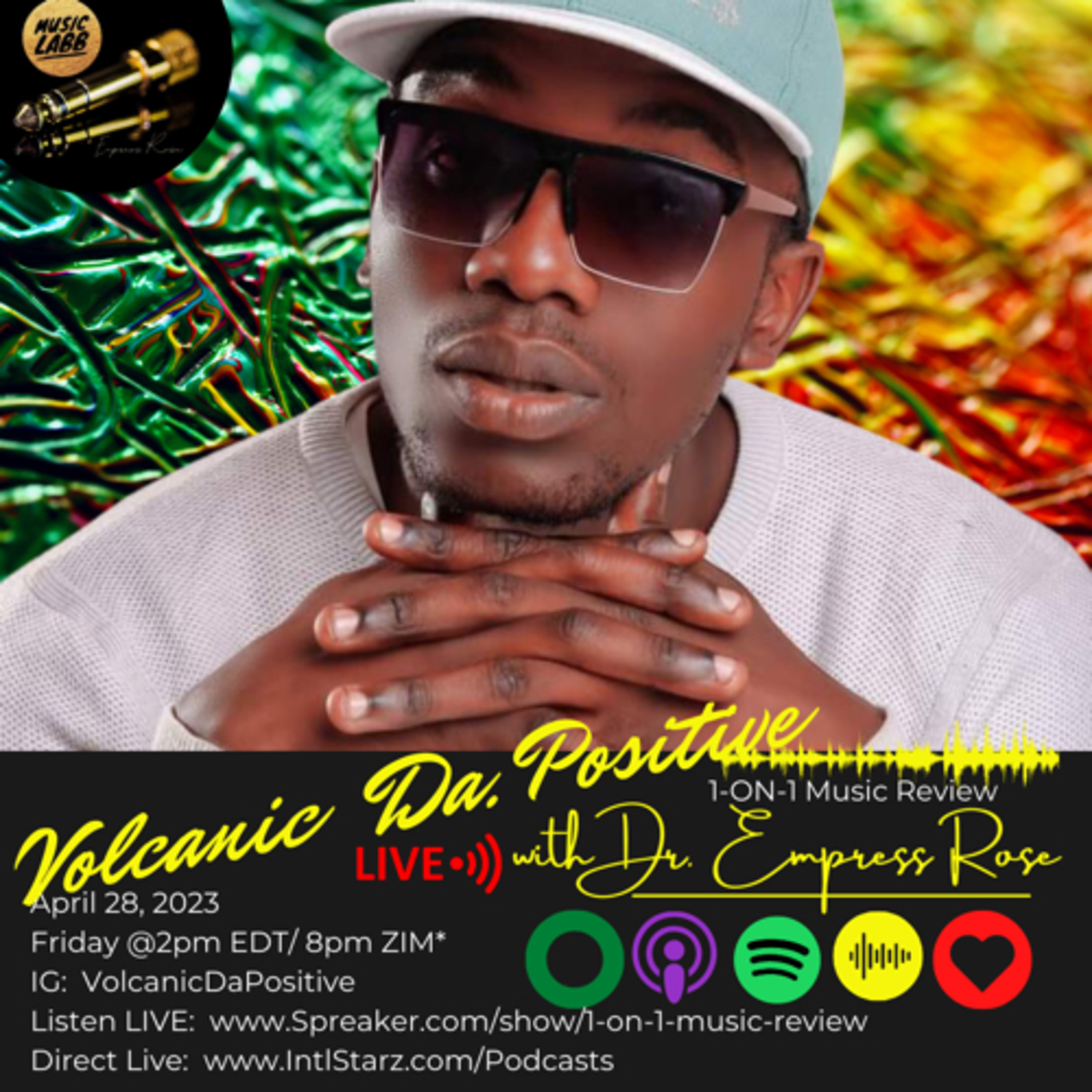 Volcanic Da Positive interviews w/Dr. Empress Rose