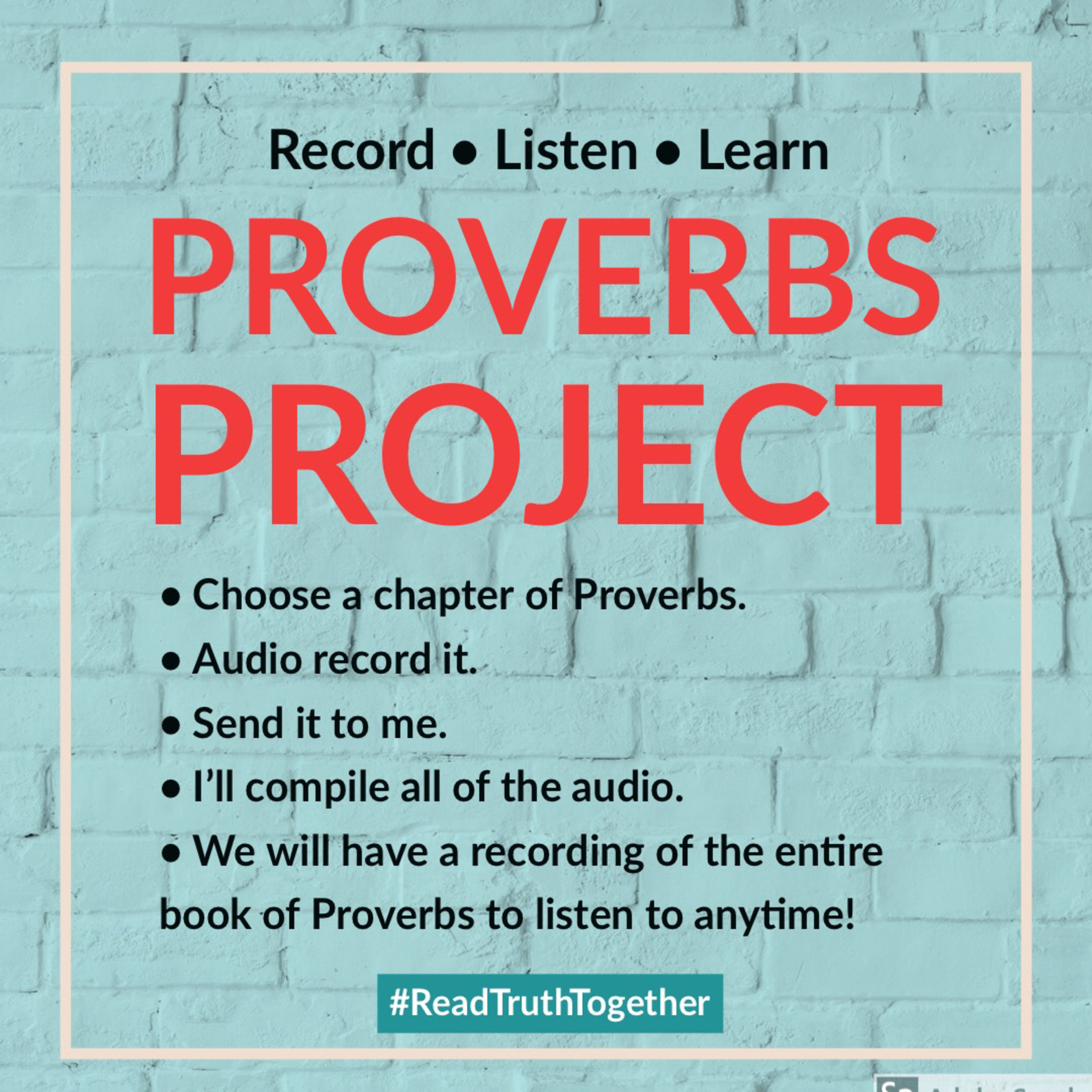 Proverbs Project  episode artwork