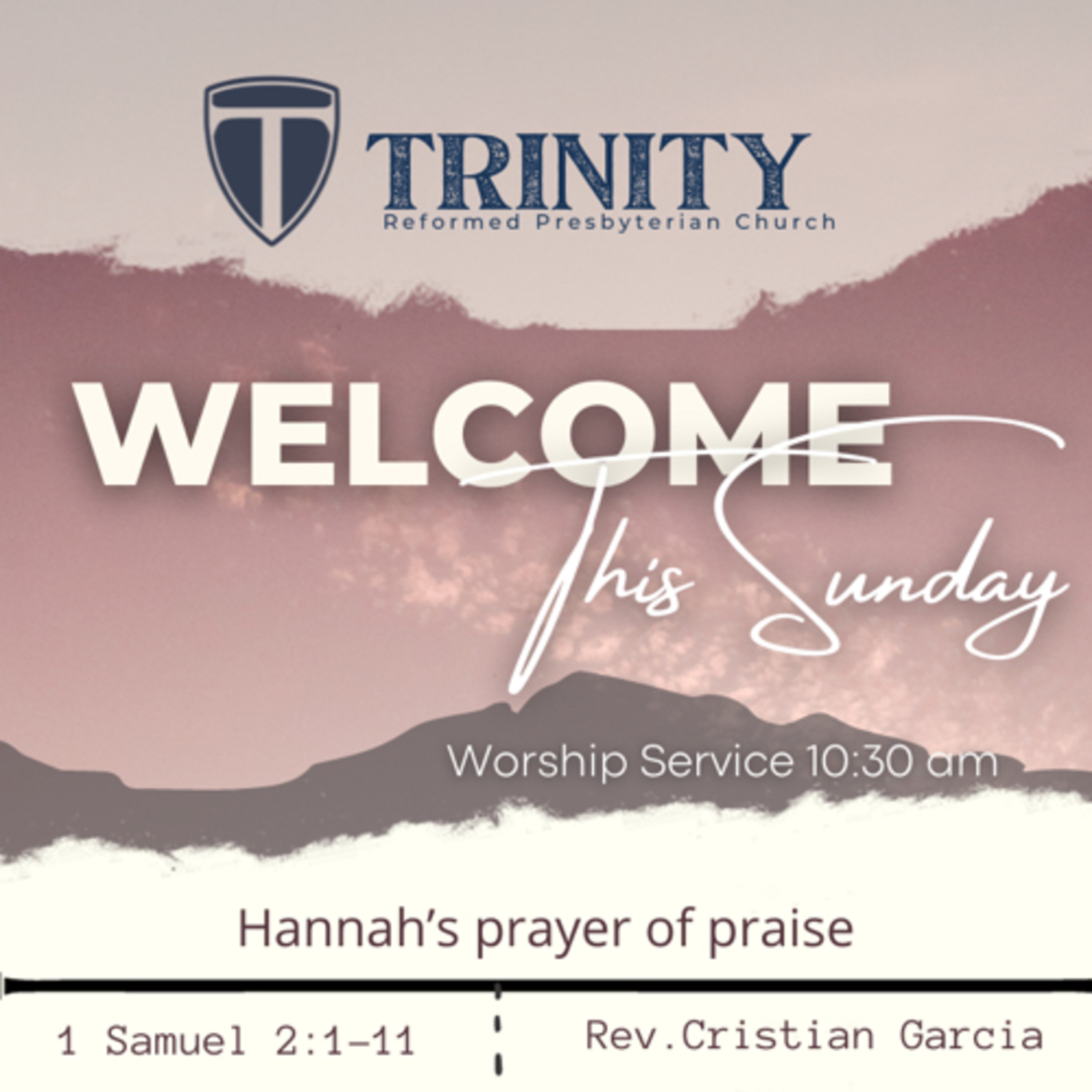 Hannah’s prayer of praise
