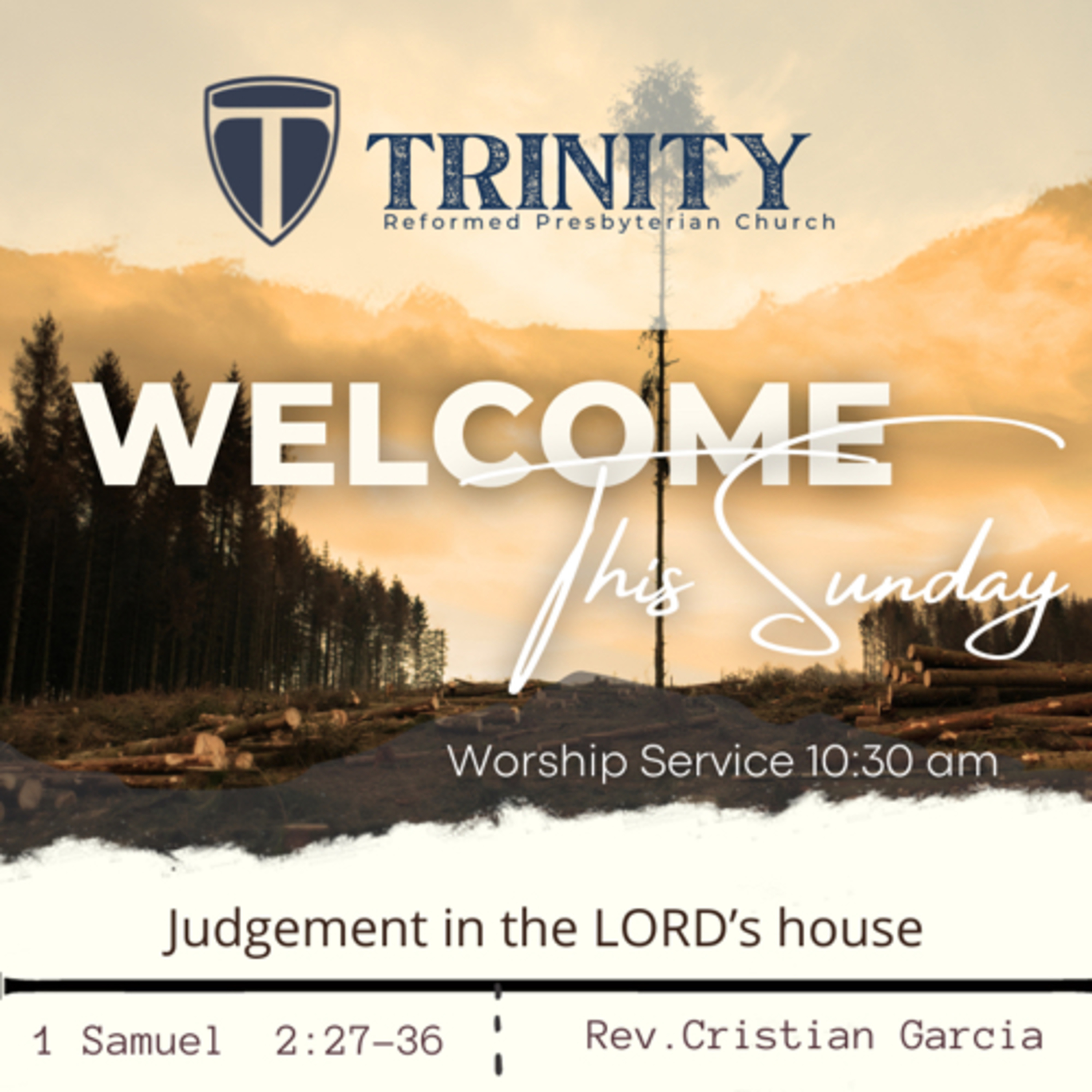 The judgment of the LORD upon His house episode artwork