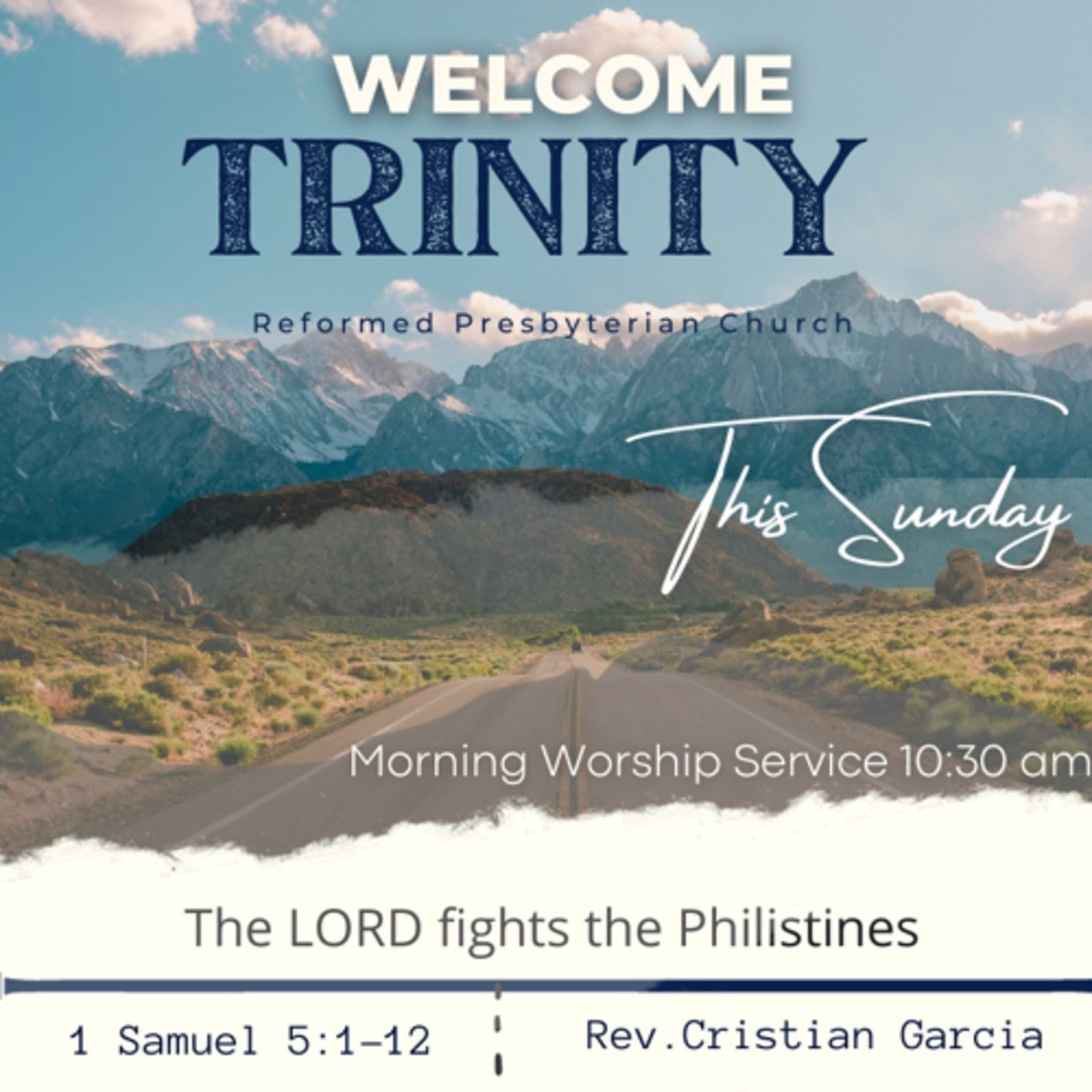The LORD fights the Philistines 