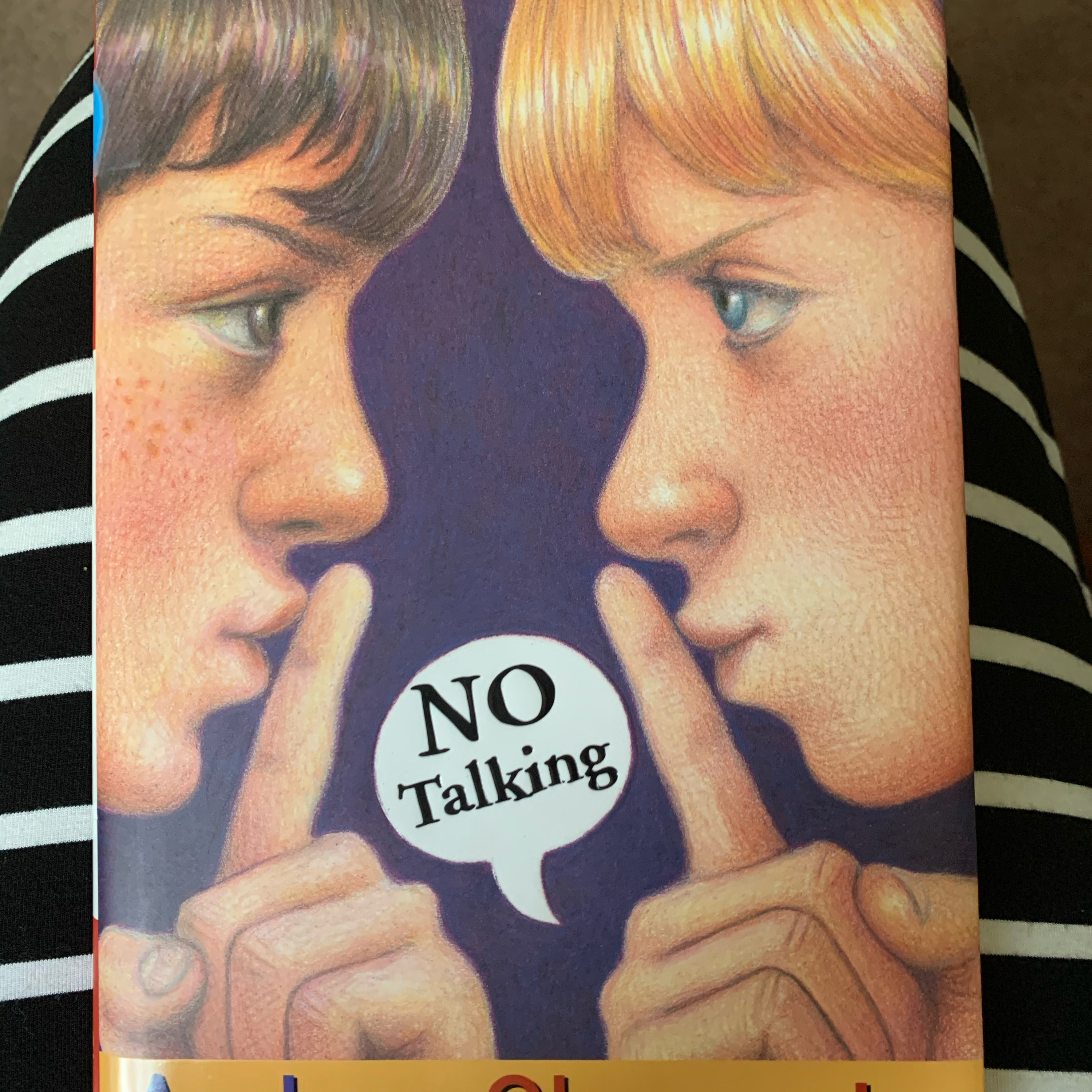 No Talking by Andrew Clements  thumbnail