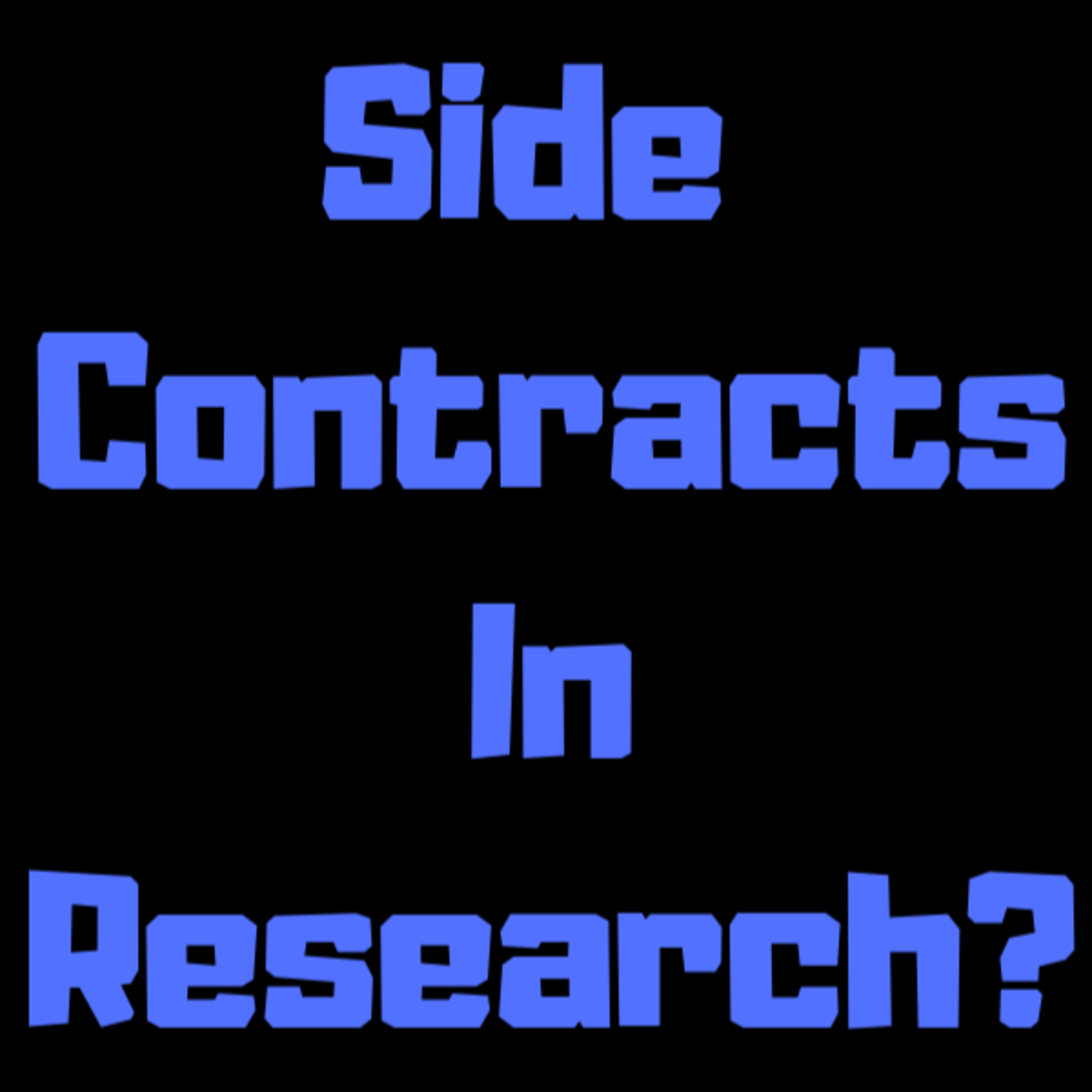 Can I Pick Up a Clinical Research Contract on the Side? episode artwork