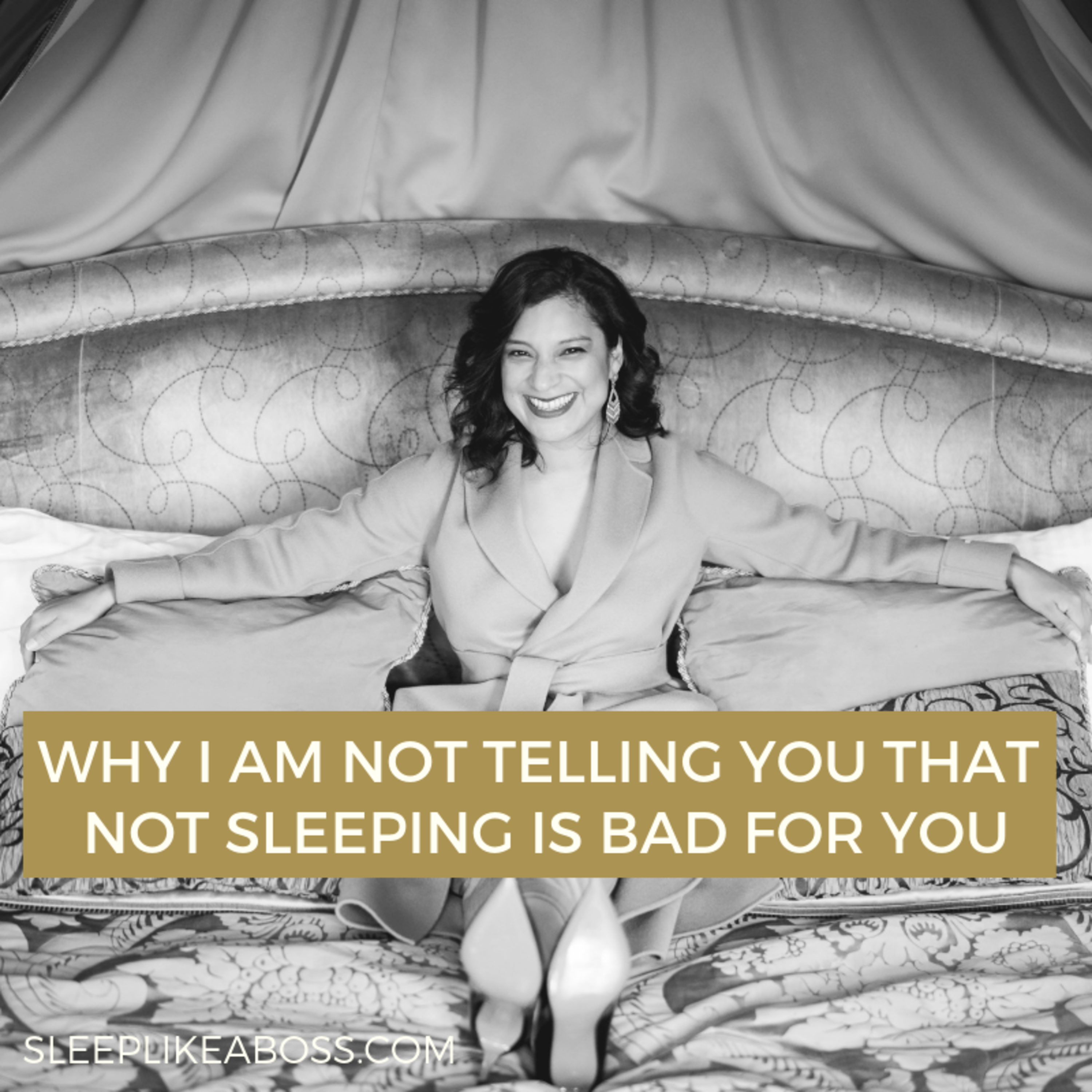 Why I am not telling you that not sleeping is bad for you  episode artwork