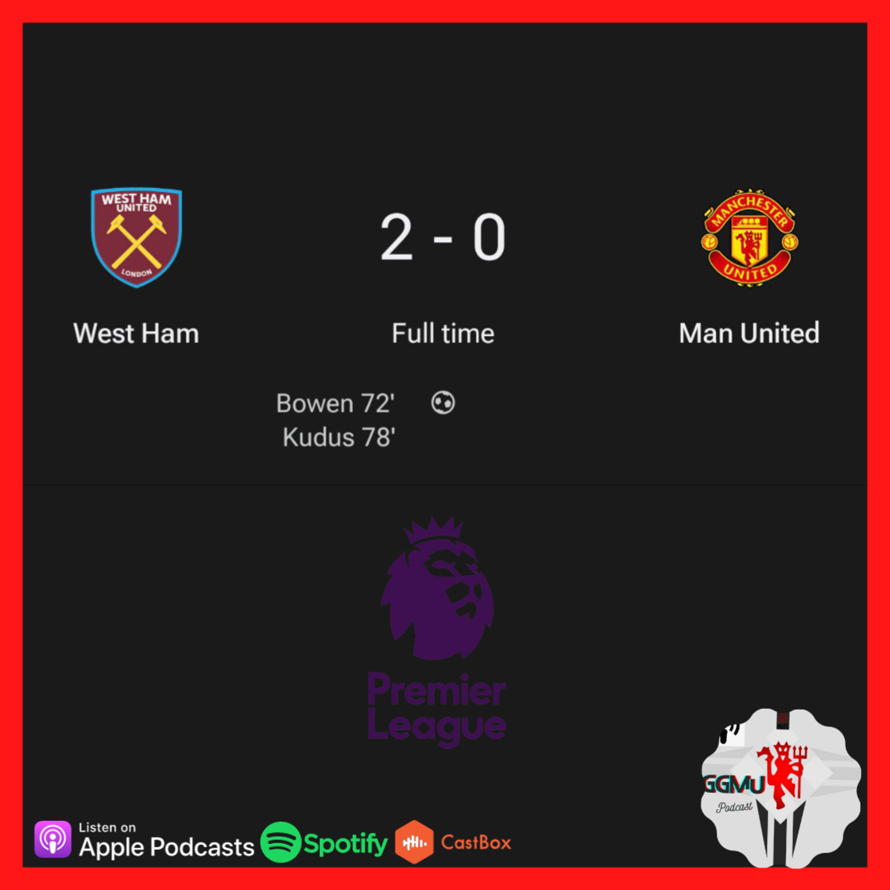 Ep142- vs West Ham  episode artwork