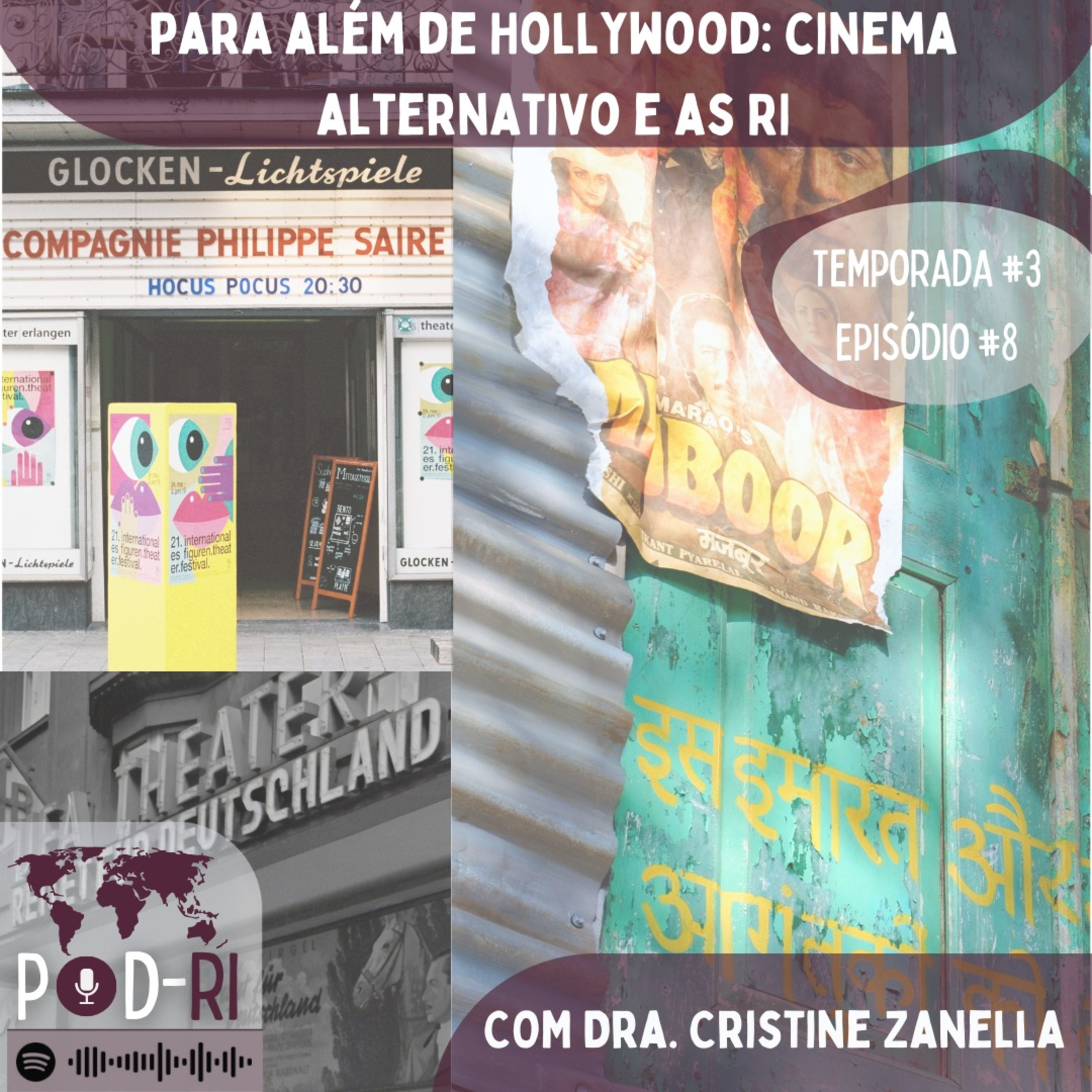 Pod-RI #3.8 - Para além de Hollywood: Cinema Alternativo e as RI com Profª Drª Cristine Zanella episode artwork