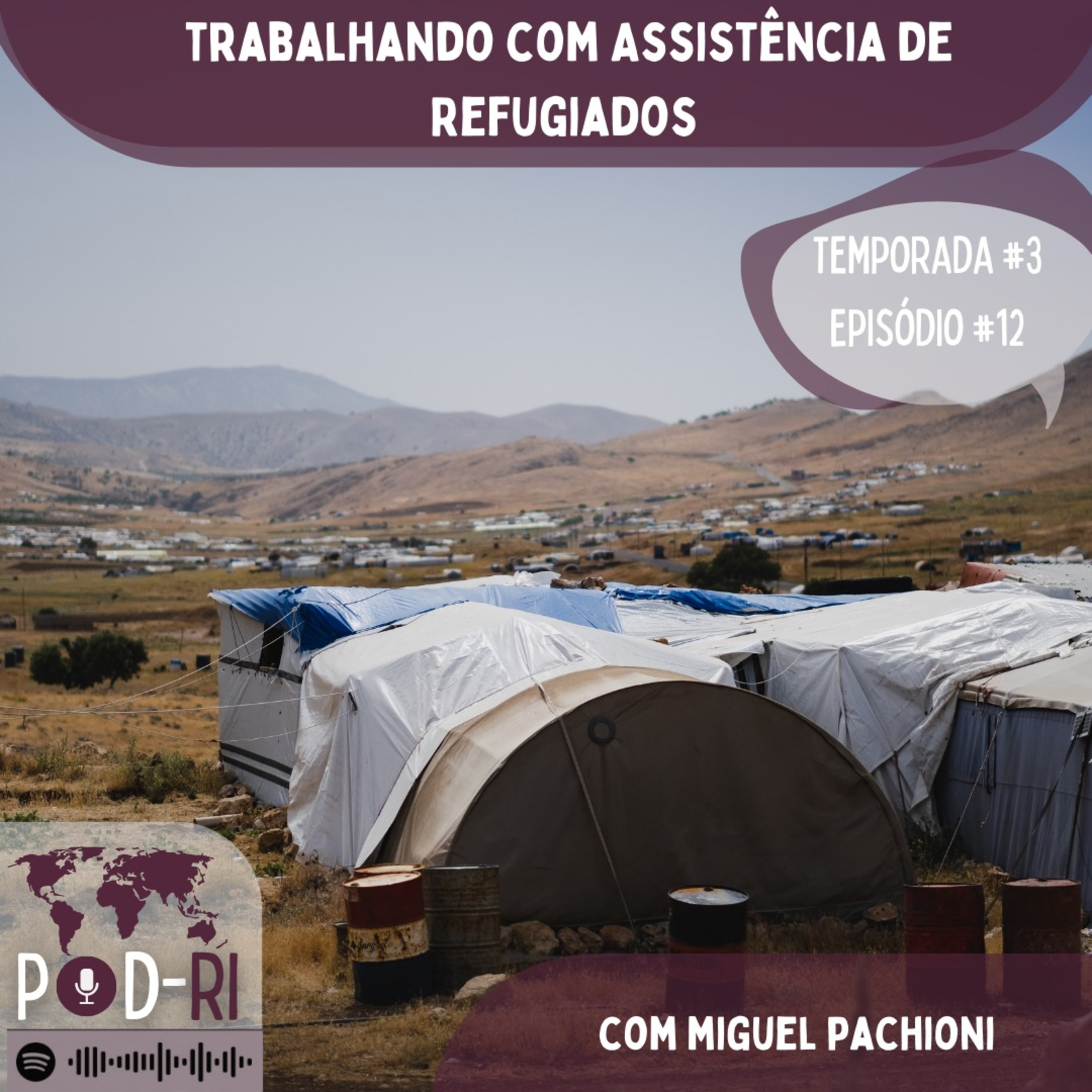 Pod-RI #3.12 - Trabalhando com Assistência de Refugiados com Miguel Pachioni episode artwork