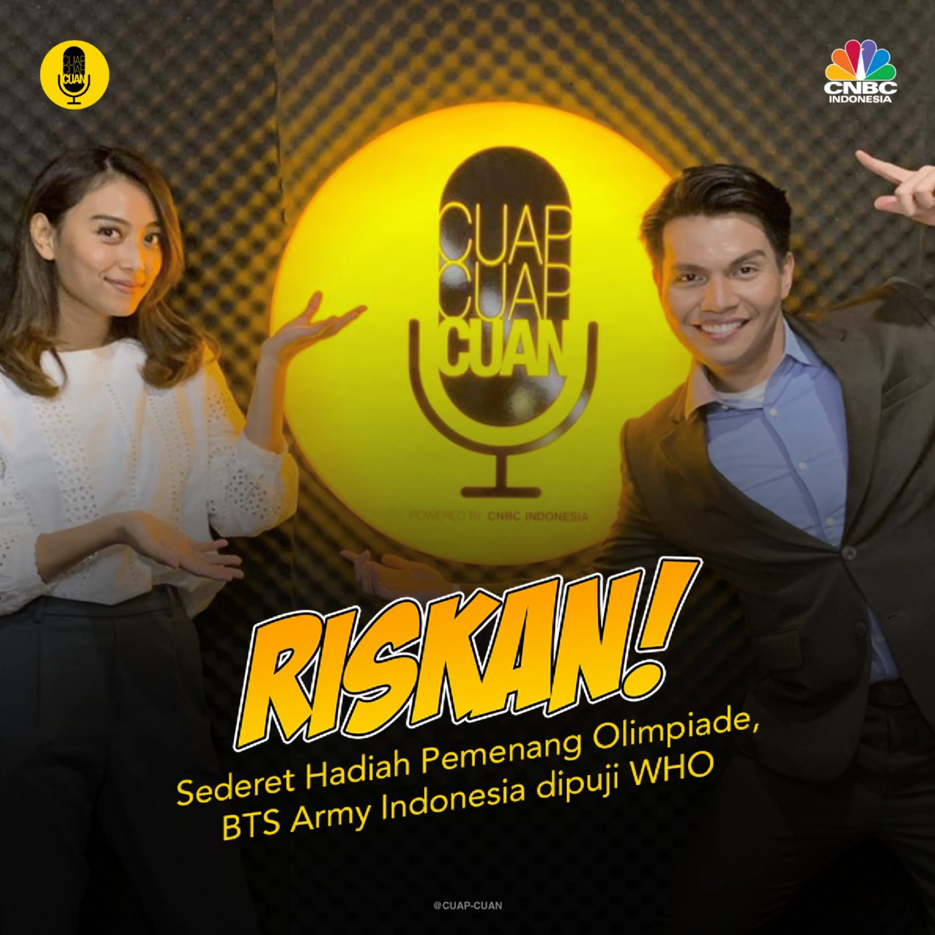 RISKAN! Sederet Hadiah Pemenang Olimpiade, BTS Army Indonesia Dipuji WHO episode artwork