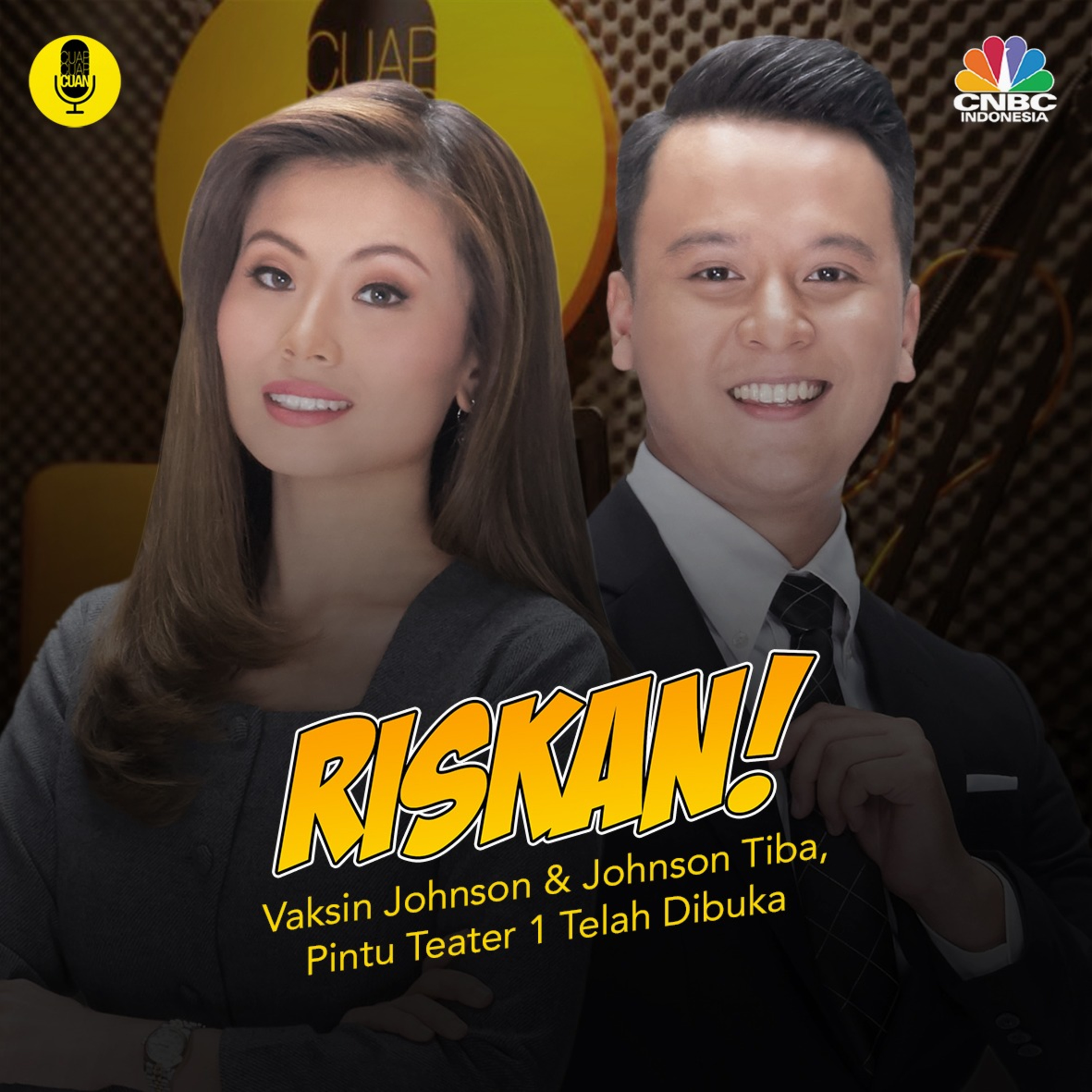 RISKAN! Vaksin Johnson & Johnson Tiba, Pintu Teater 1 Telah Dibuka episode artwork