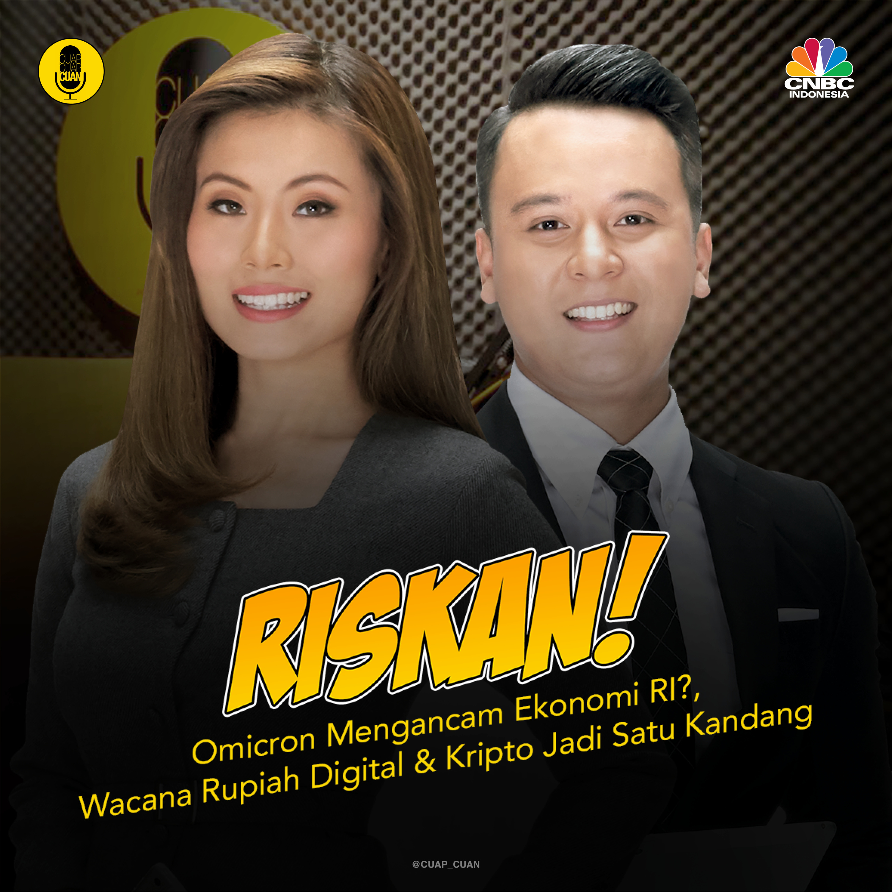 RISKAN! Omicron Mengancam Ekonomi RI?, Wacana Rupiah Digital & Kripto Jadi Satu Kandang episode artwork
