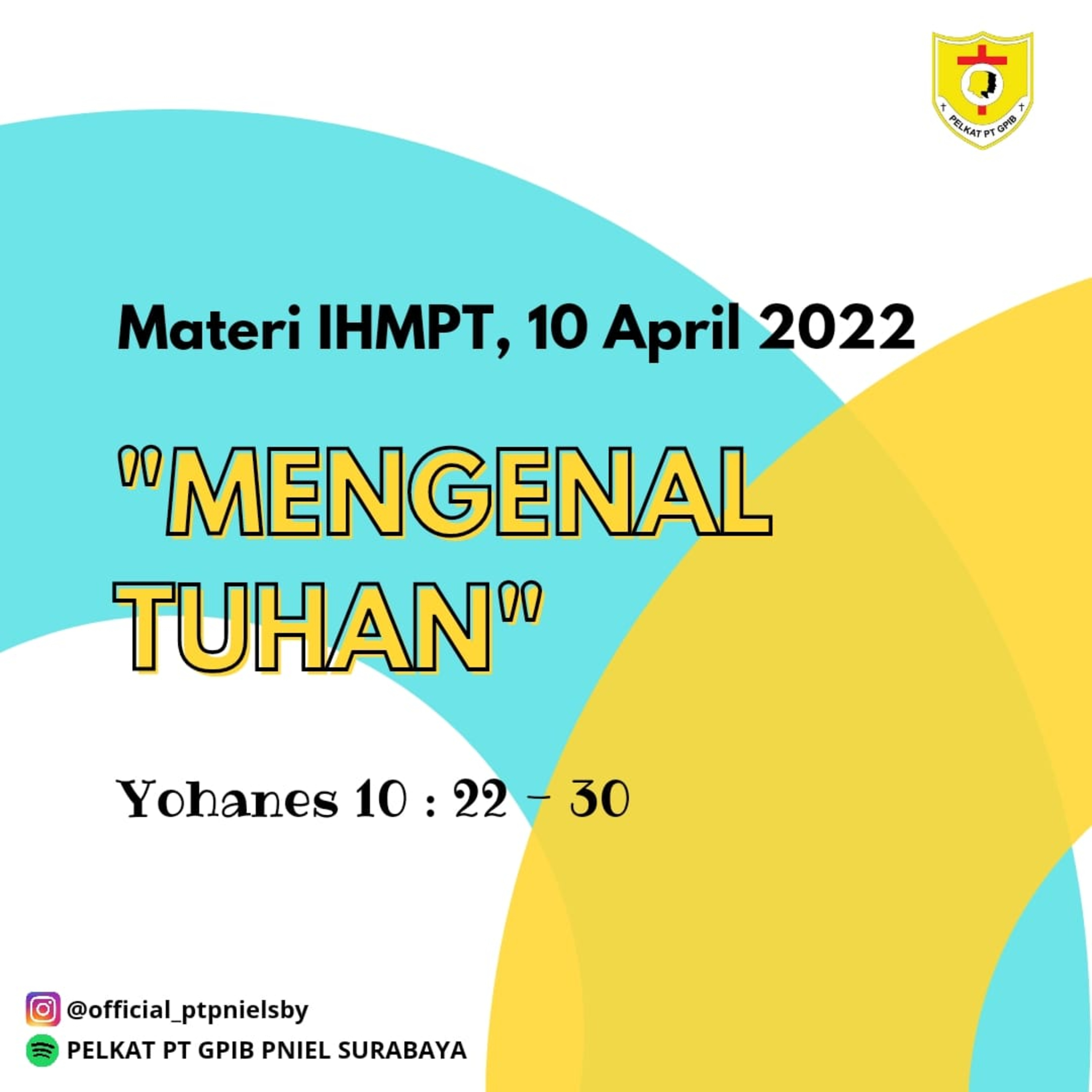 111. Materi IHMPT 10 April 2022