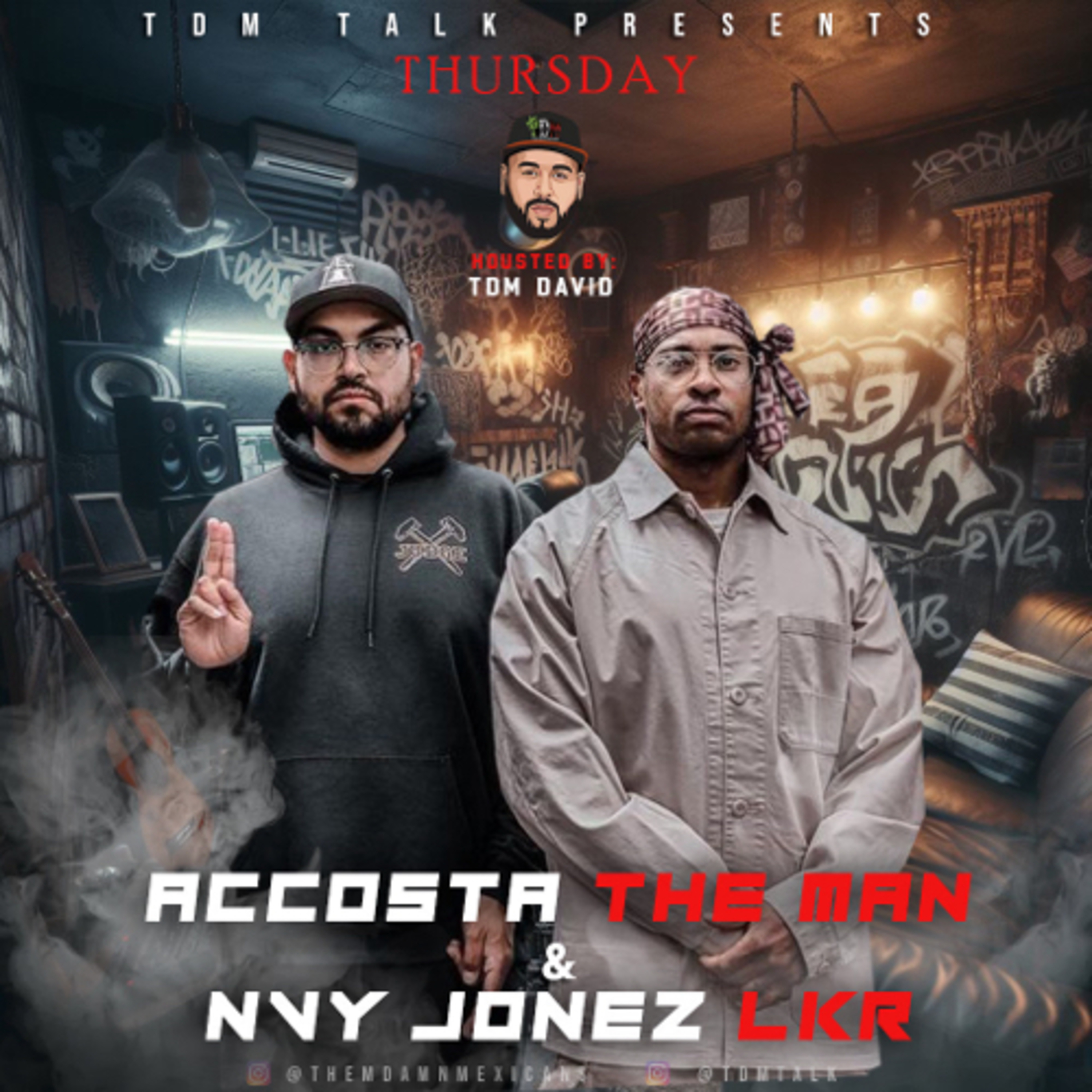 Nvy Jonez Lkr & Accosta the Man.