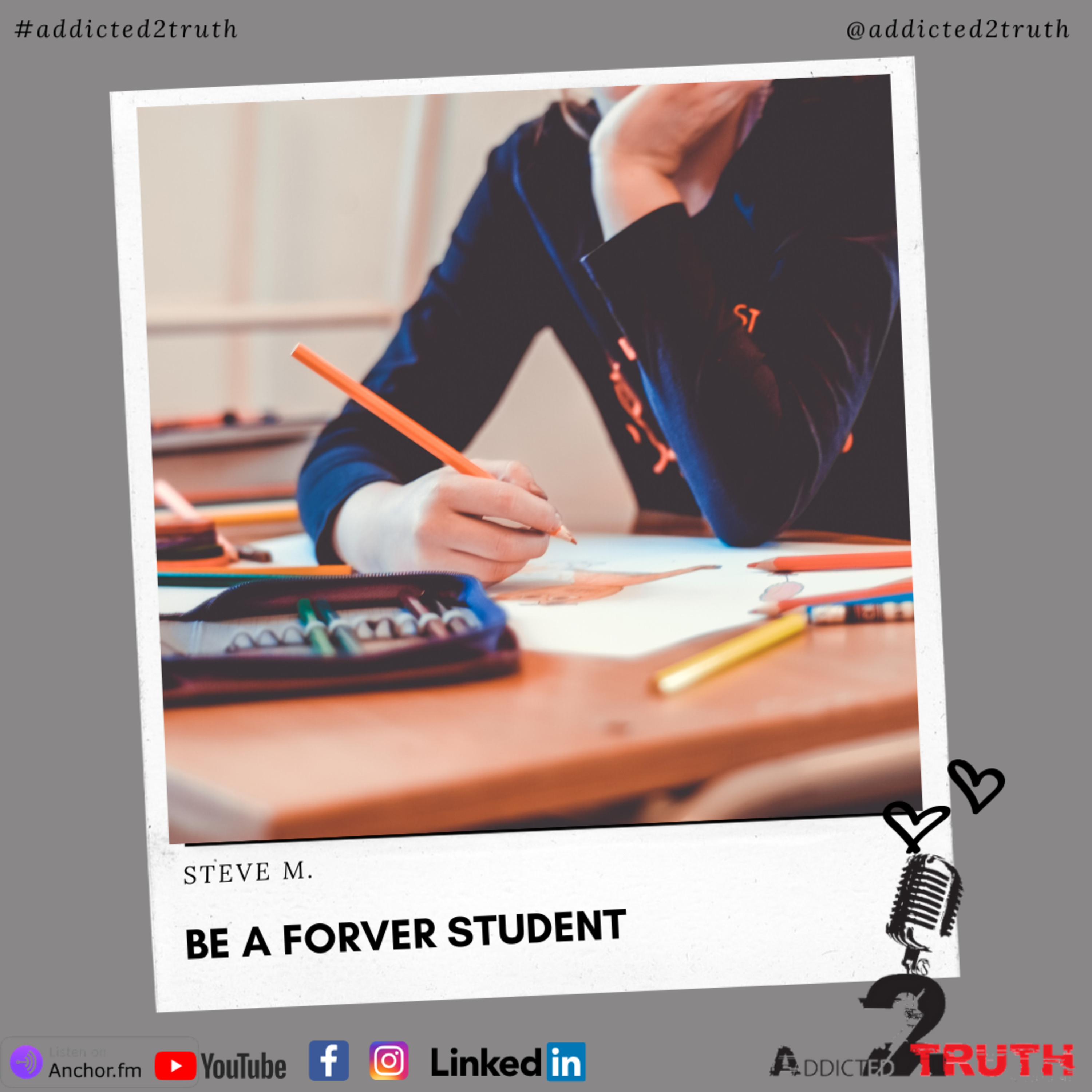 BE A FOREVER STUDENT episode artwork