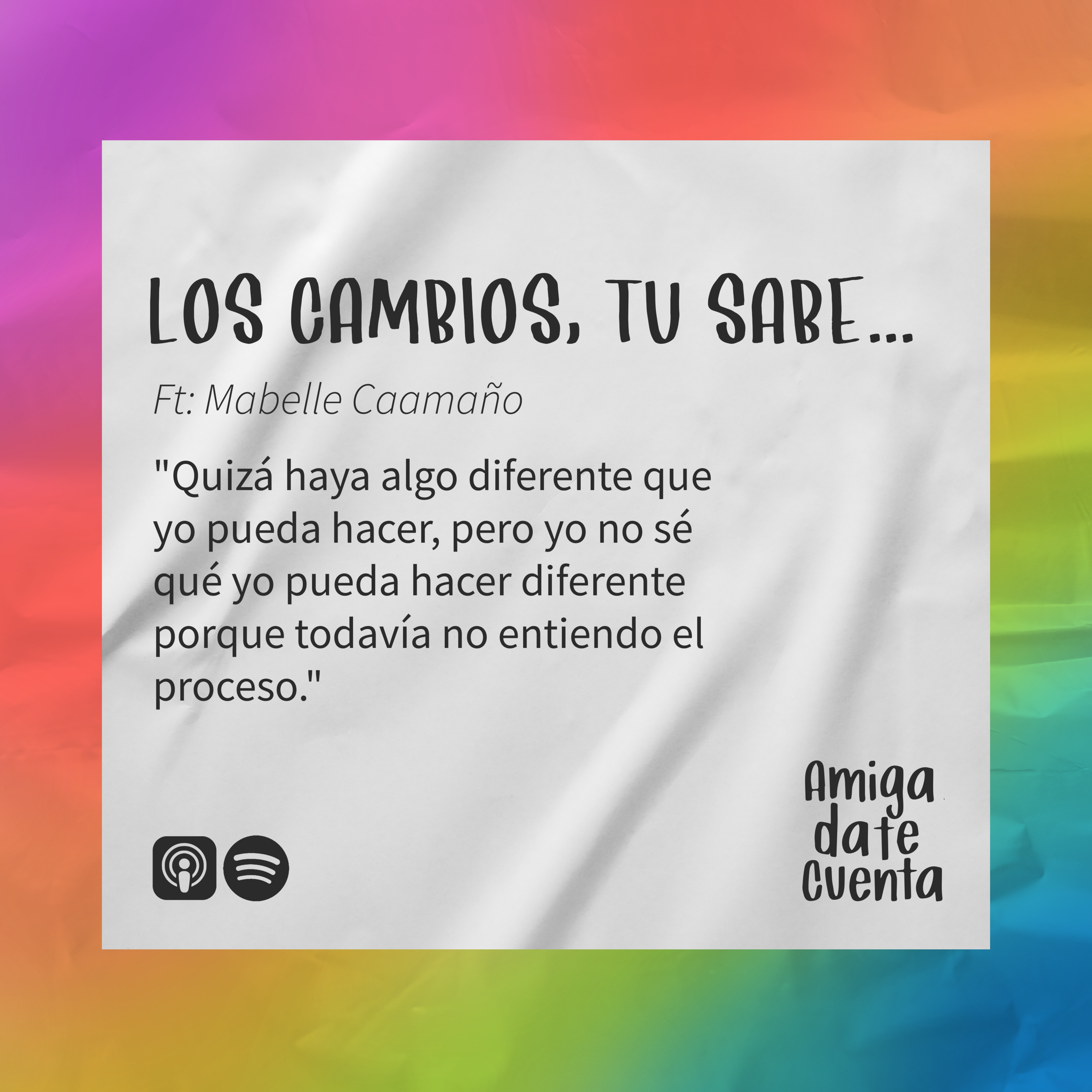 T3E1: Los cambios, tú sabe...