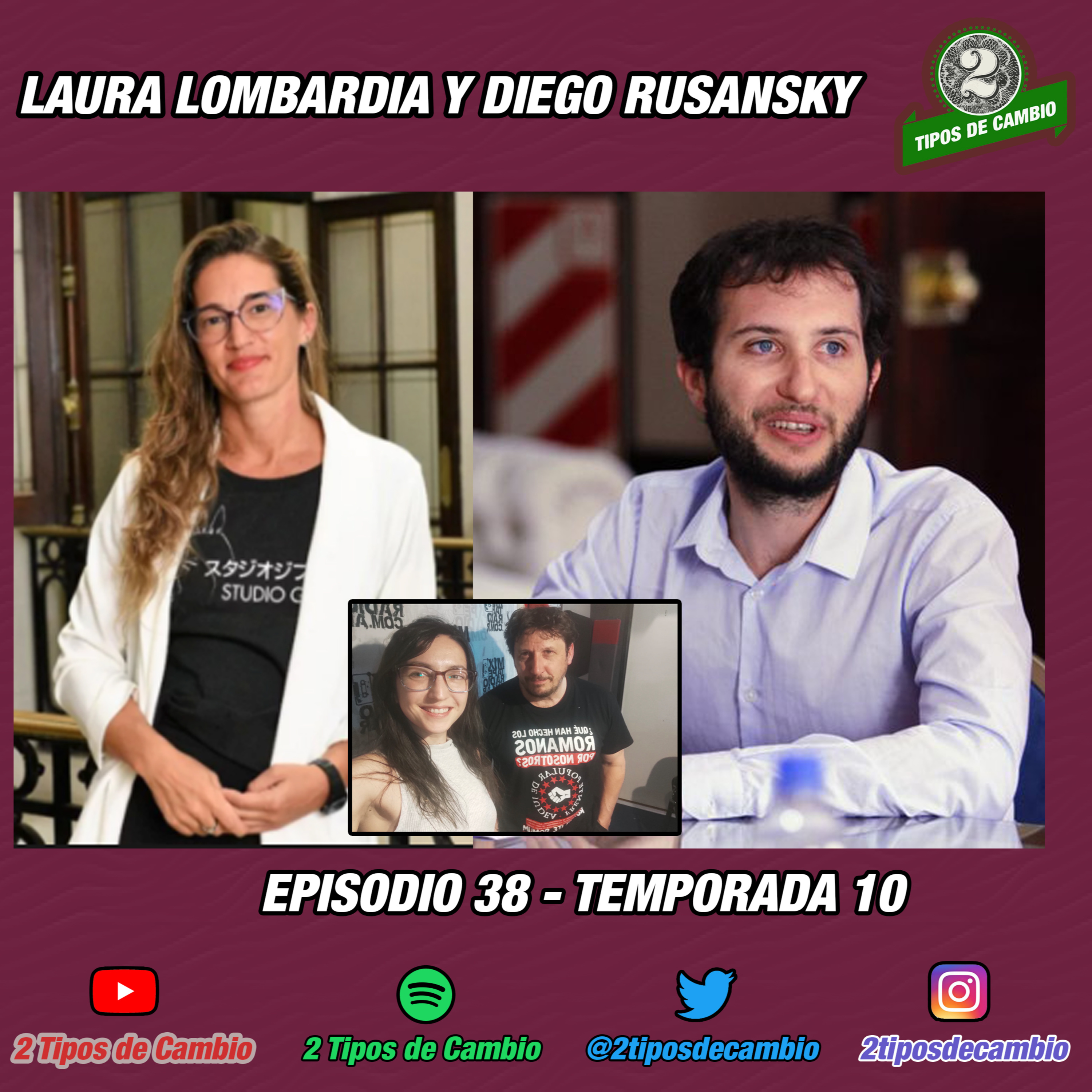 E38|S10 Laura Lombardía y Diego Rusansky - #para #doha #abismo episode artwork